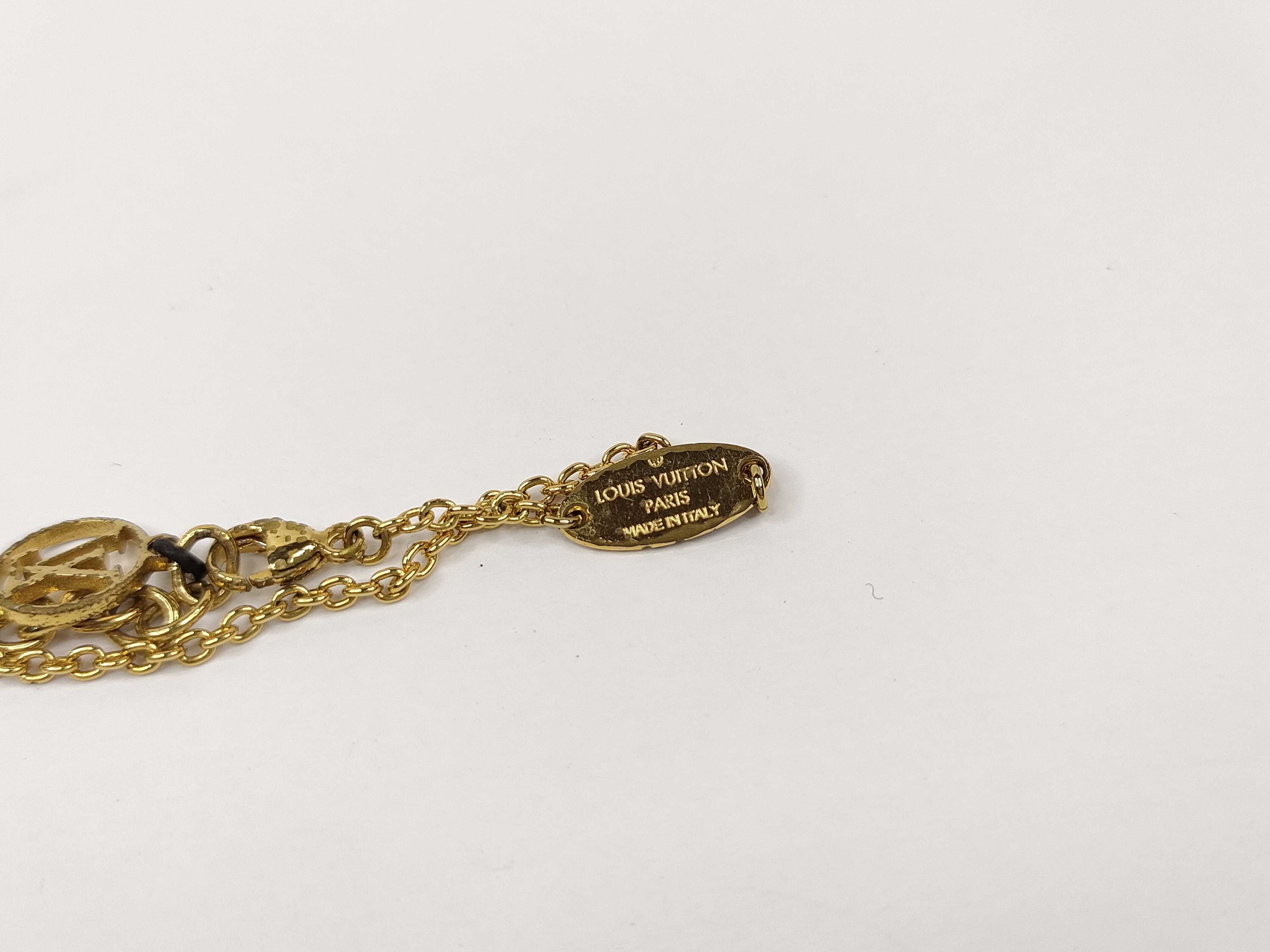 Essentiel V Gold Tone Pendant Necklace — view 5