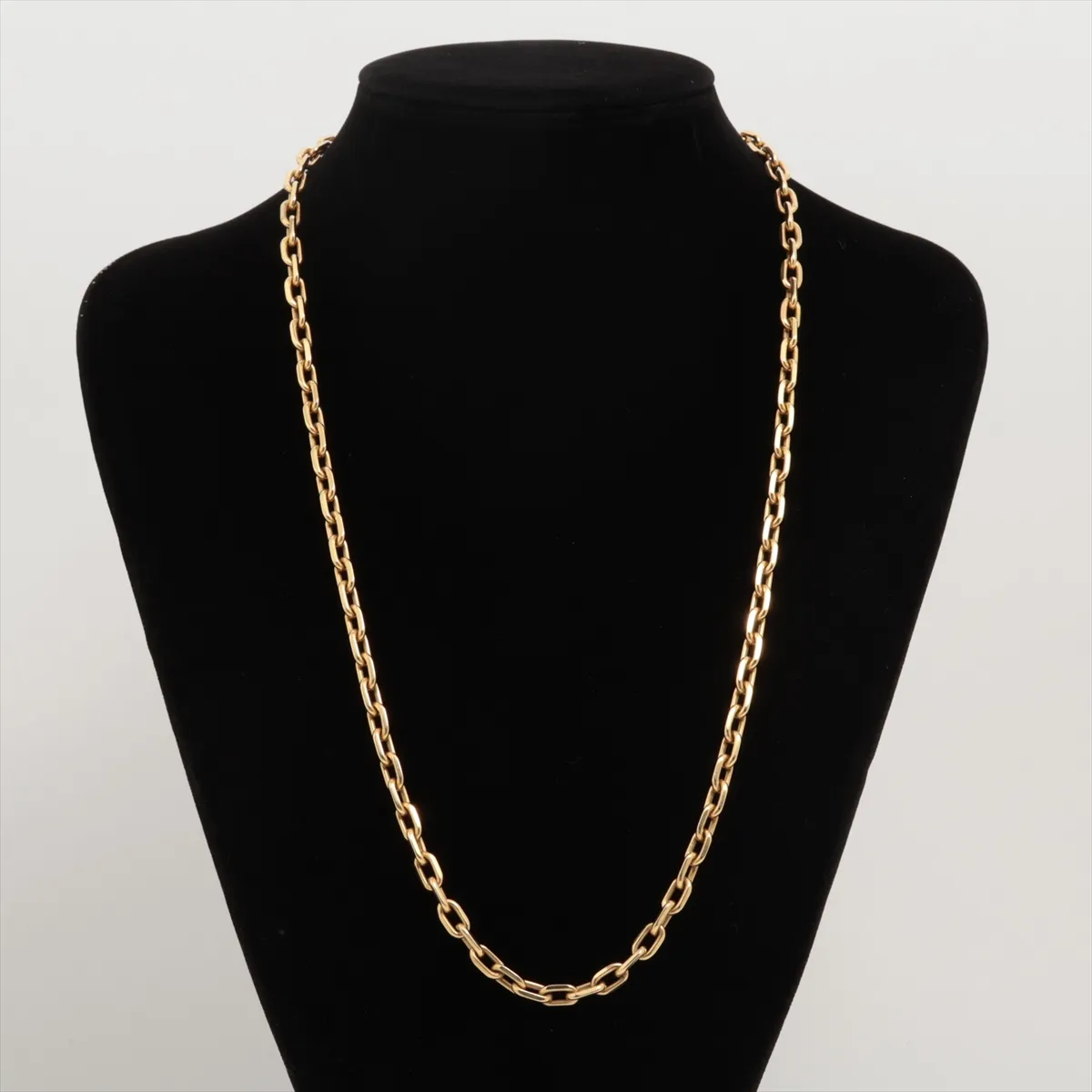 Necklace 750(YG) 88.4g 30070 Engraving is about to fade Side stopper is loose — view 5