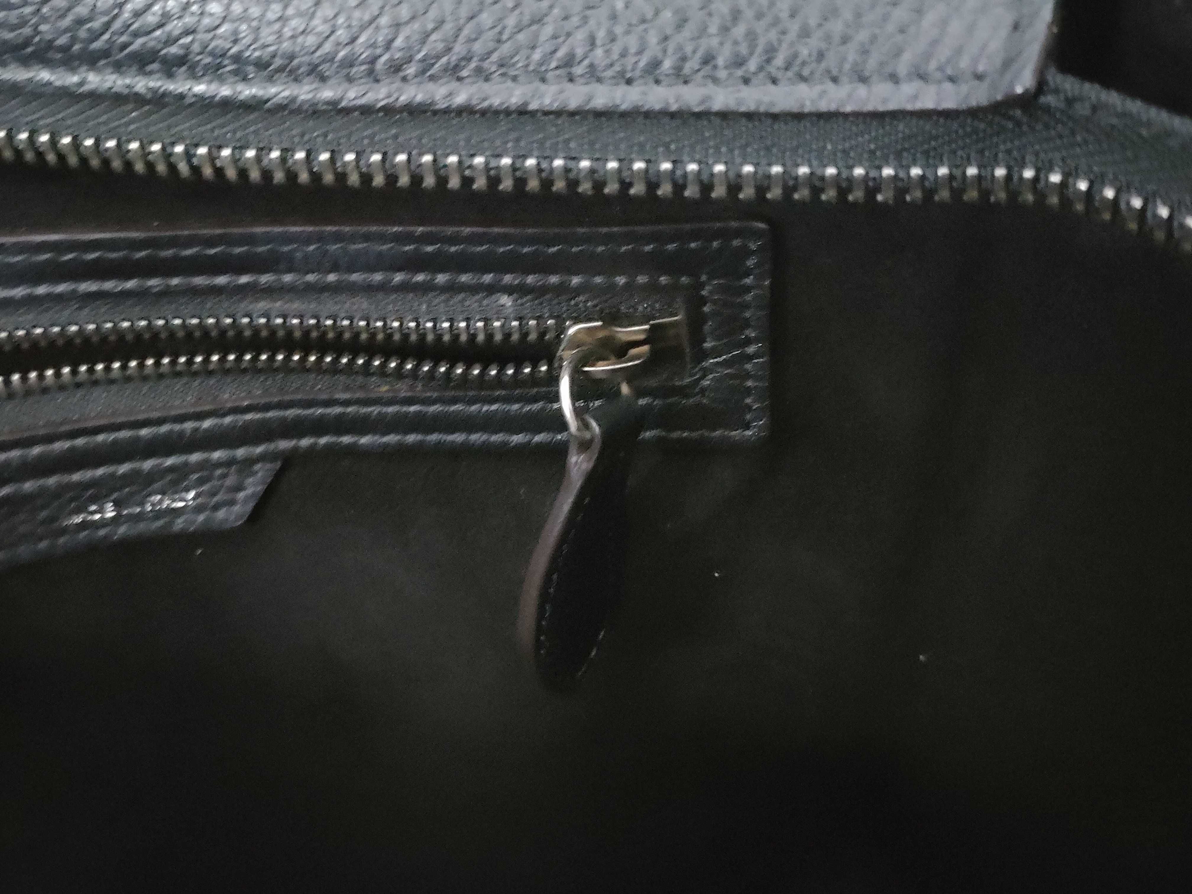 Luggage Handbag, Black Tote Bag — view 13