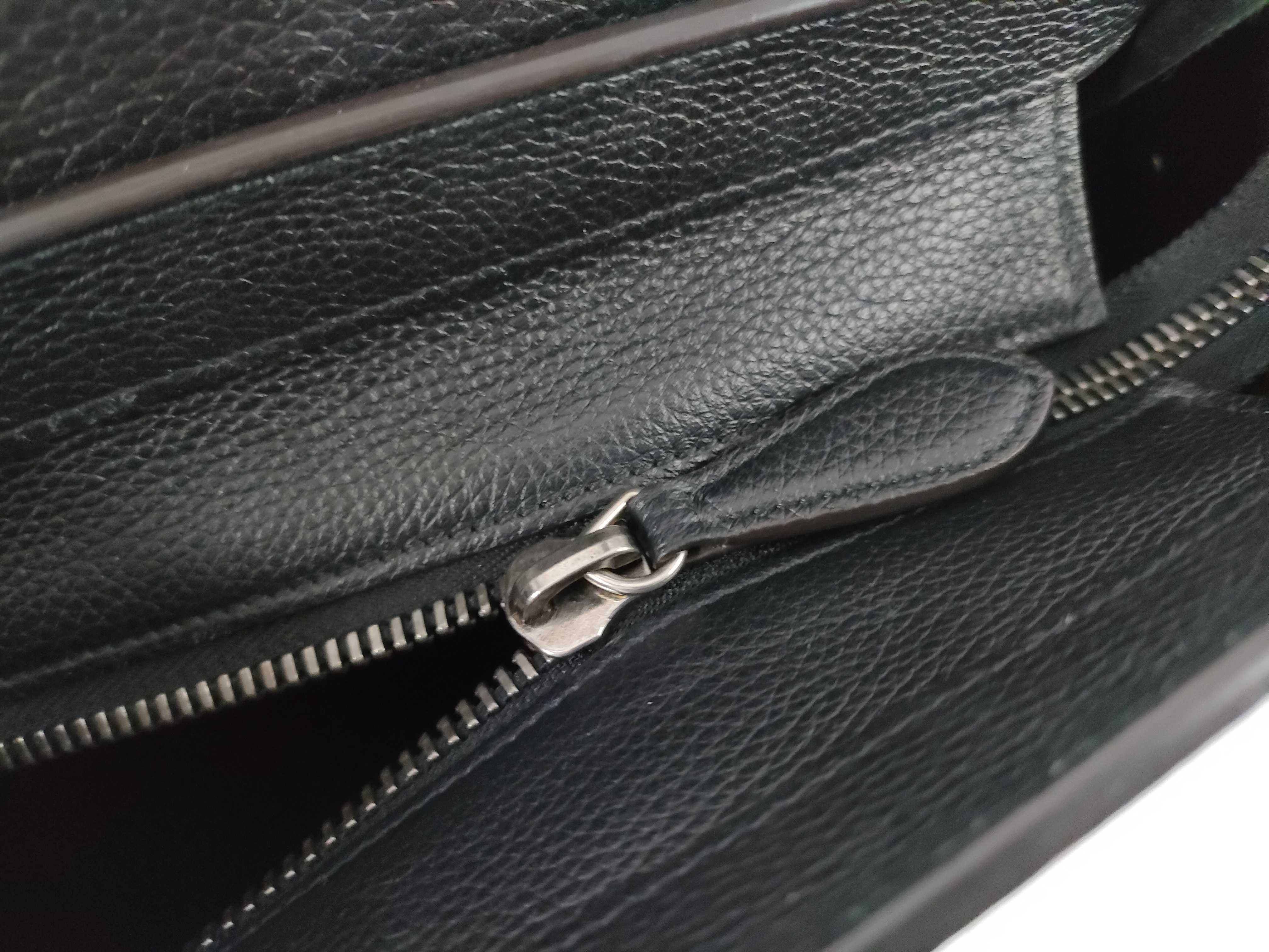 Luggage Handbag, Black Tote Bag — view 14