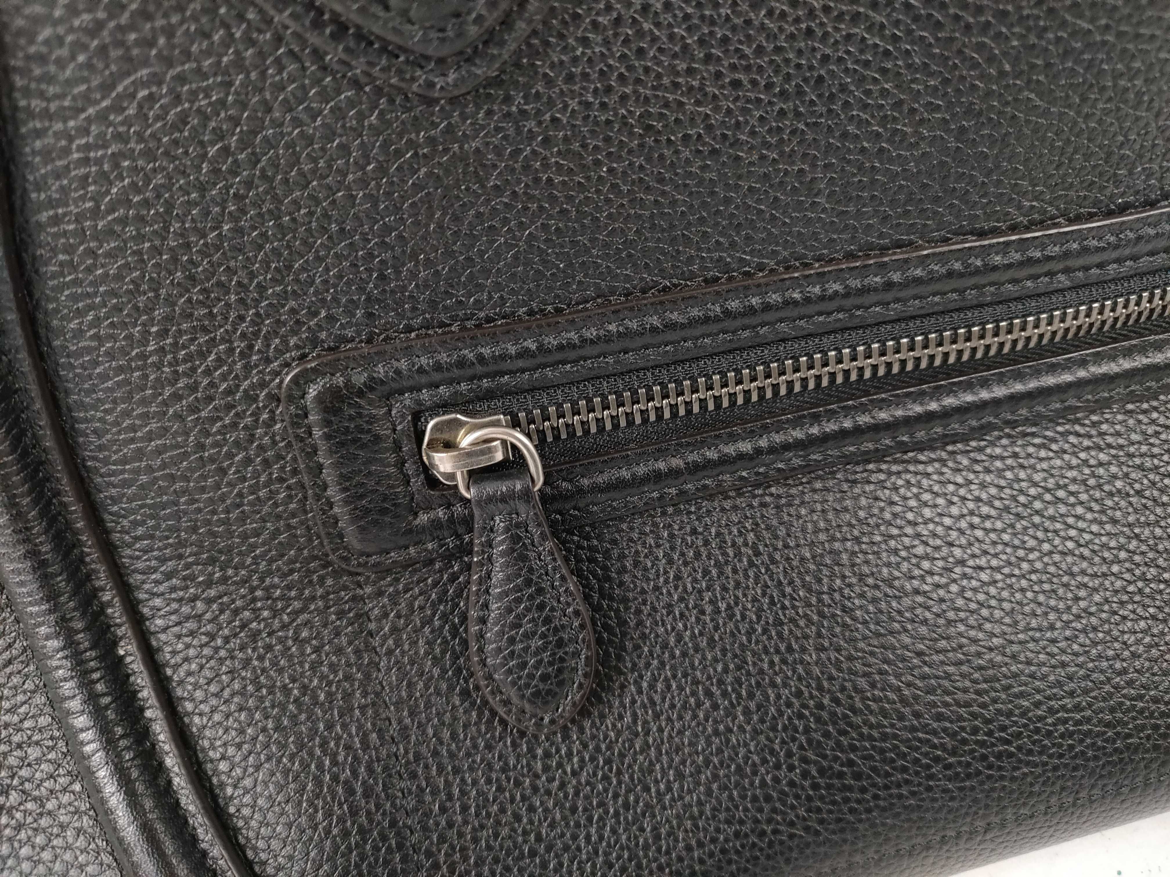 Luggage Handbag, Black Tote Bag — view 15