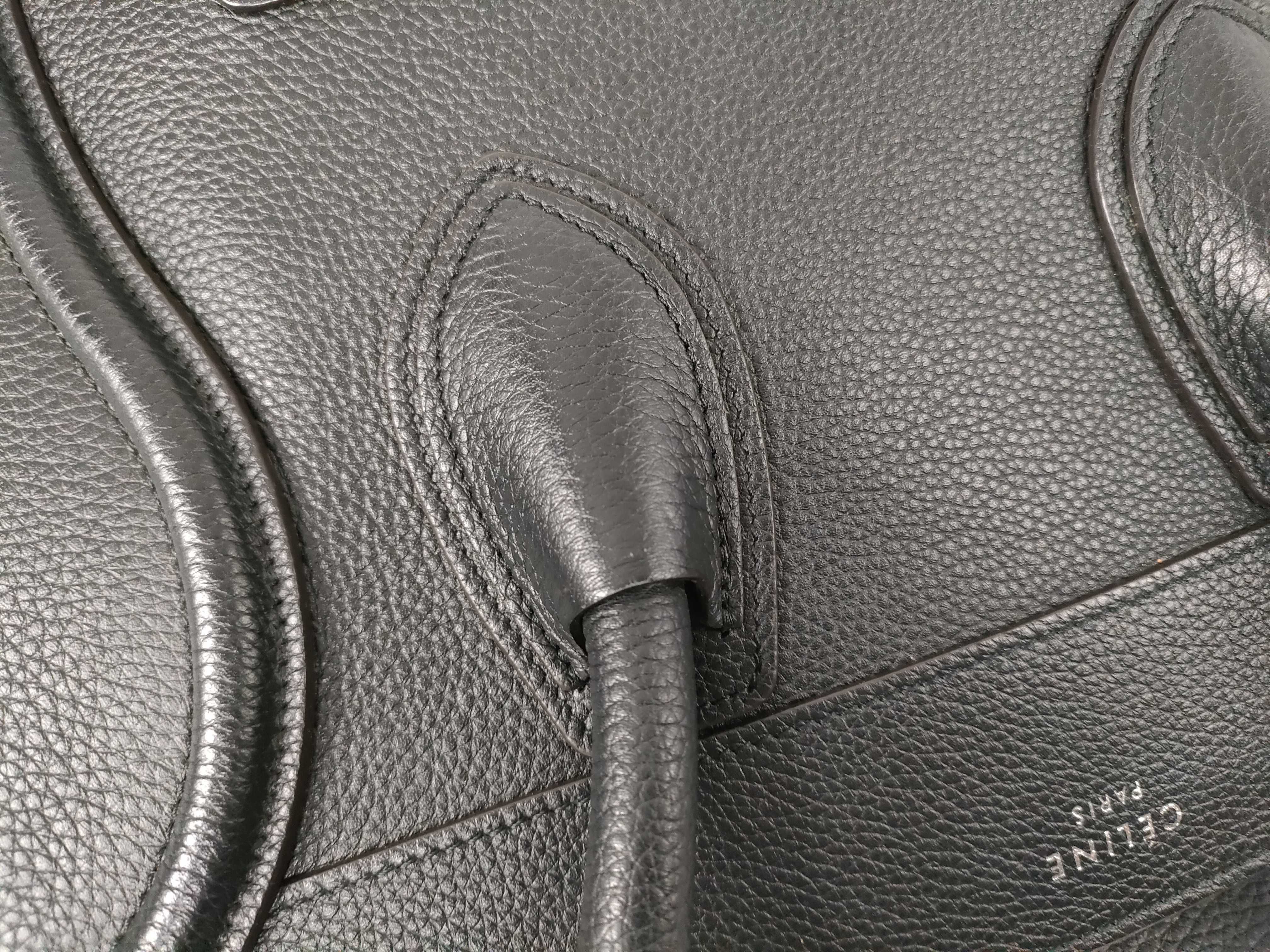 Luggage Handbag, Black Tote Bag — view 5