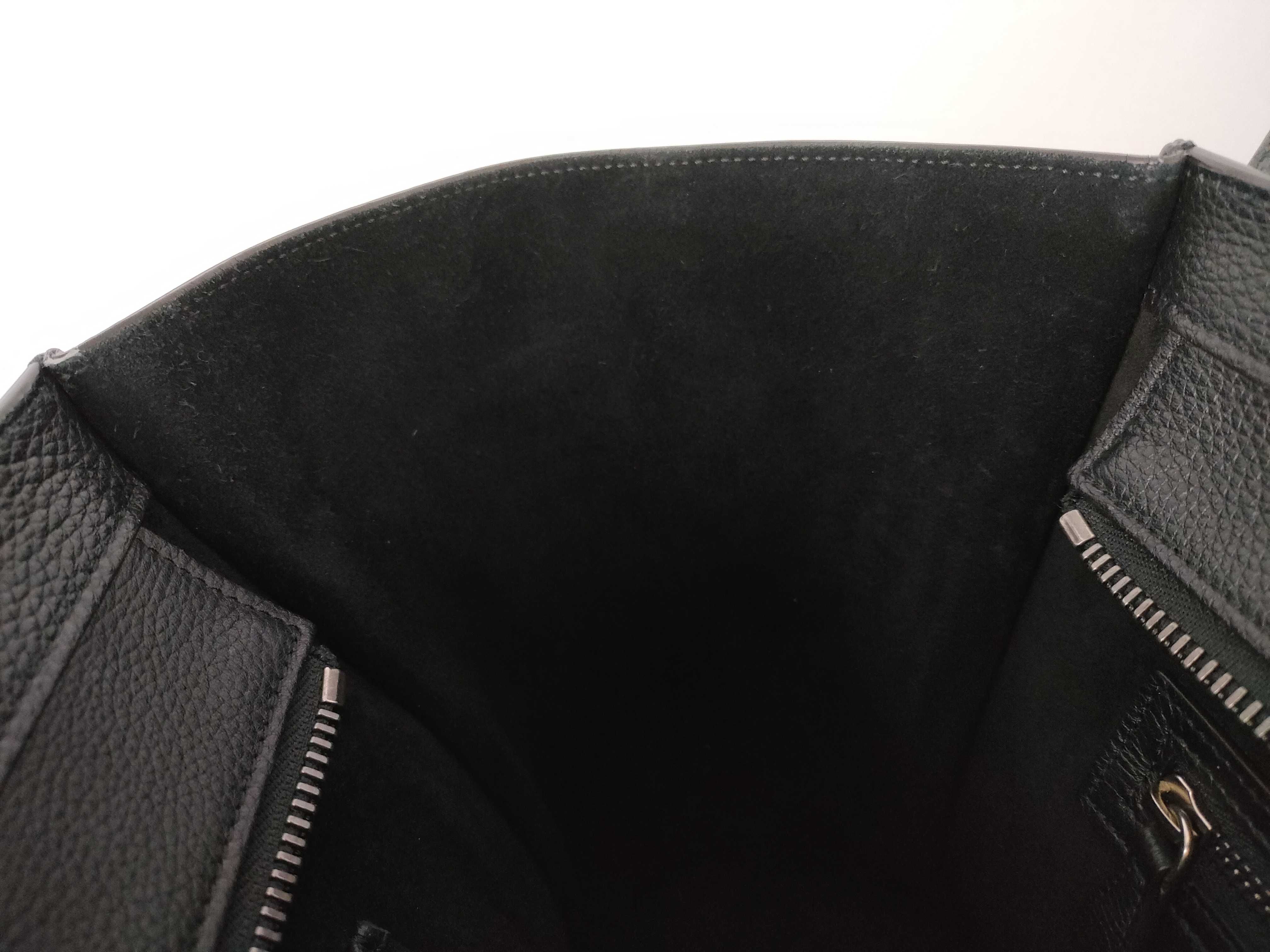 Luggage Handbag, Black Tote Bag — view 10