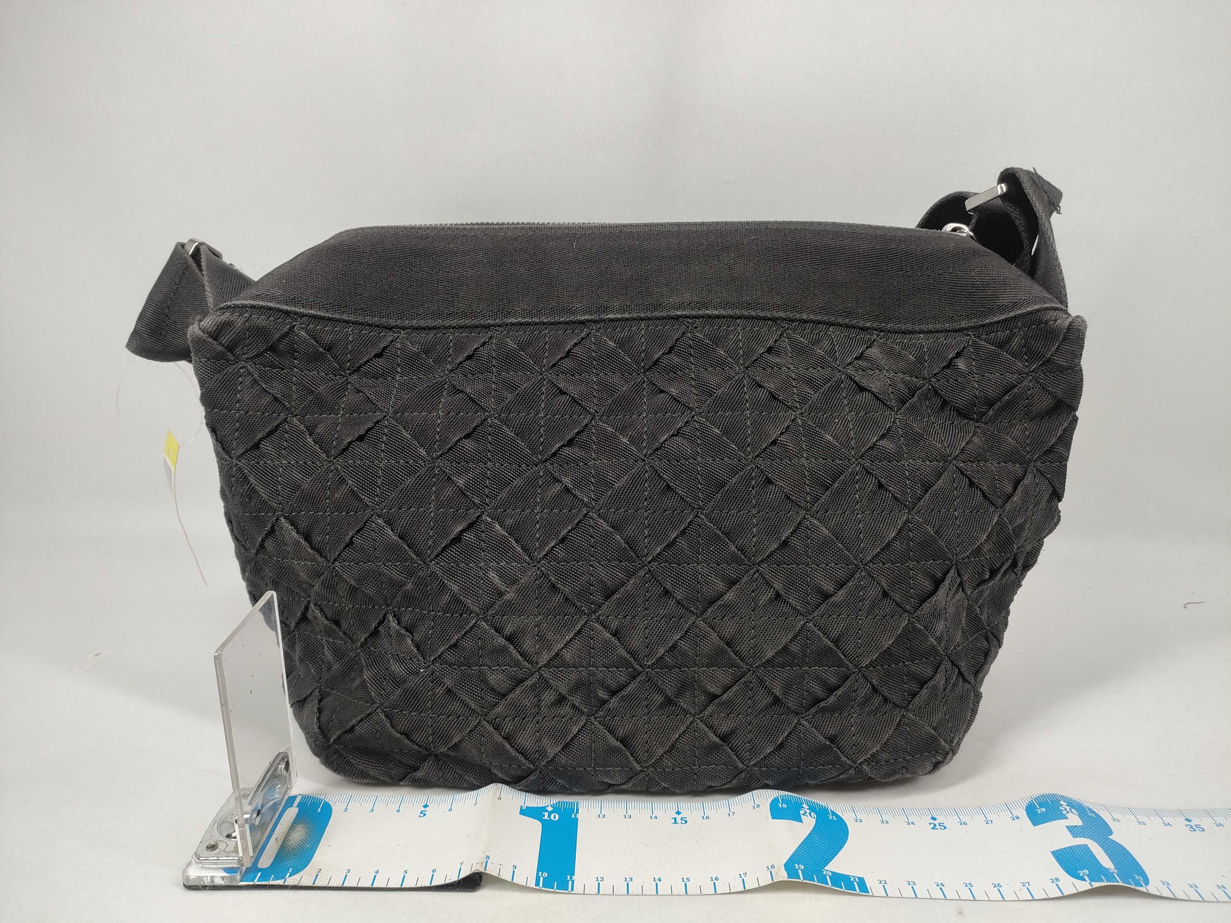 Intrecciato 657952 Shoulder Bag, Black — view 2