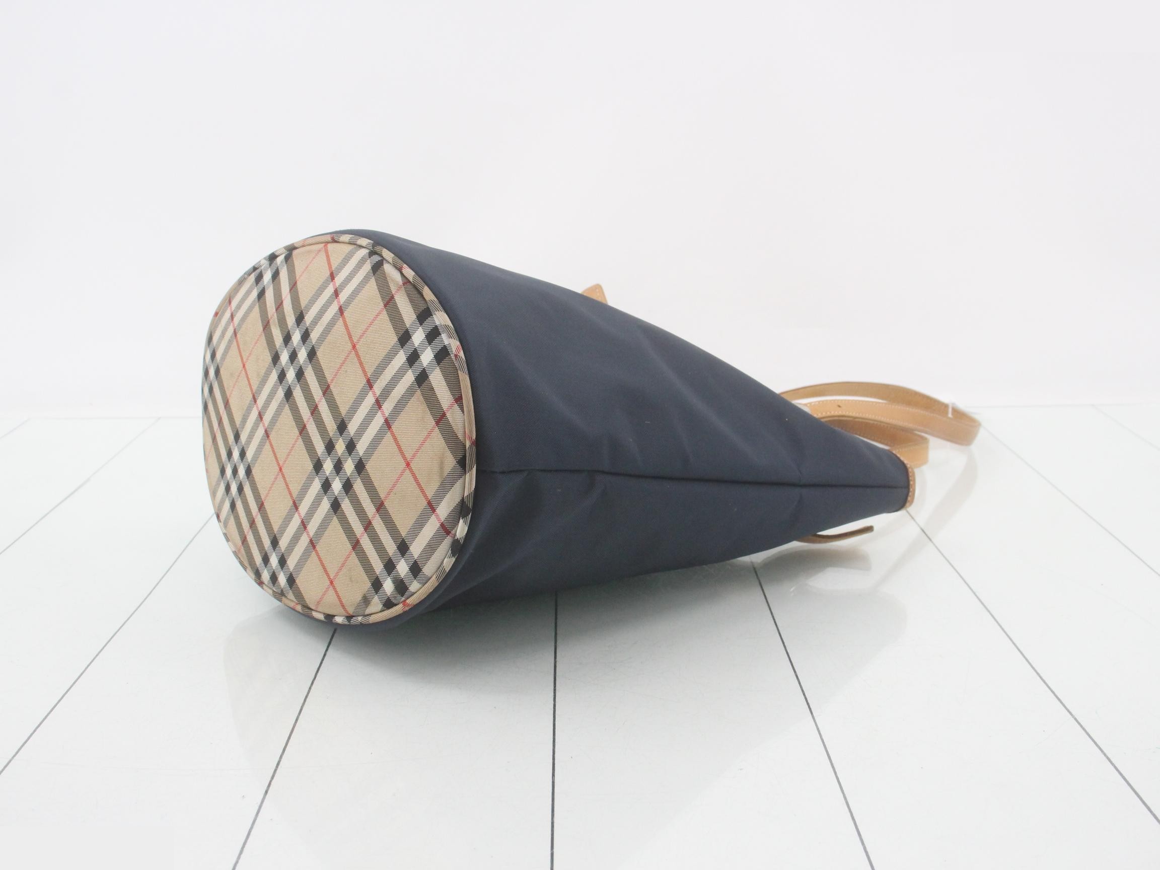 Blue Label Bucket Tote Bag — view 6