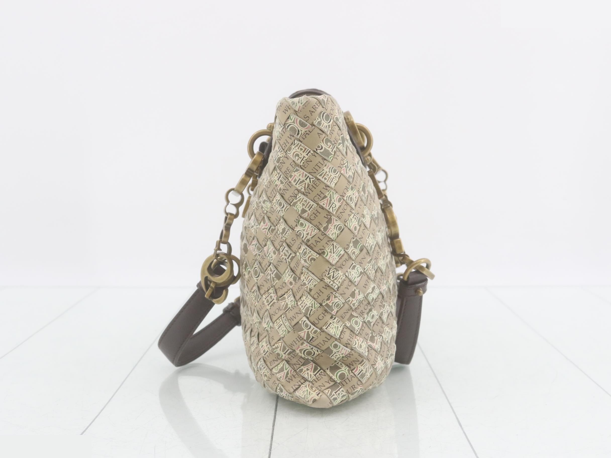 Intrecciato (bag) - Handbag - Beige/Brown — view 3