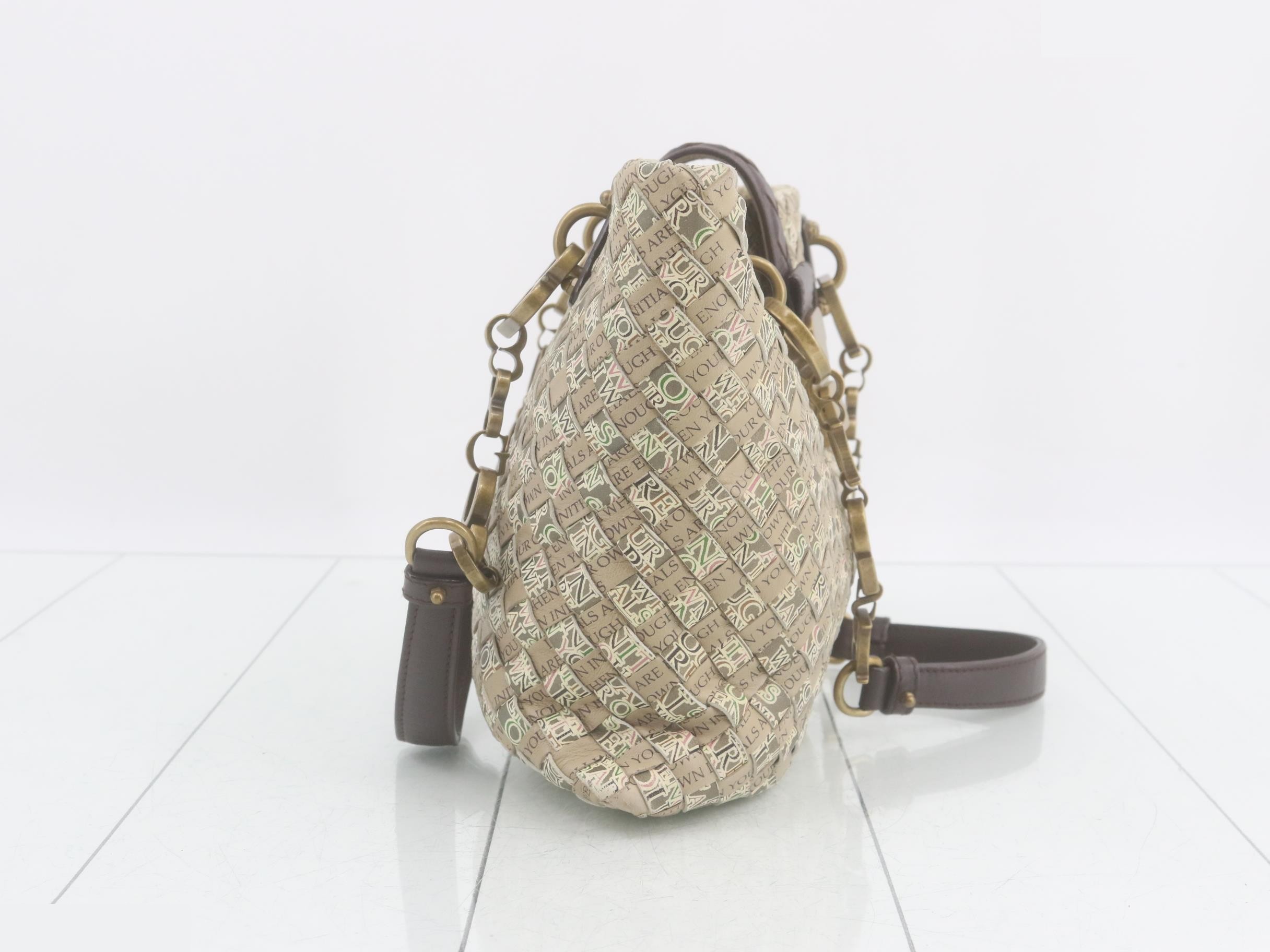 Intrecciato (bag) - Handbag - Beige/Brown — view 4