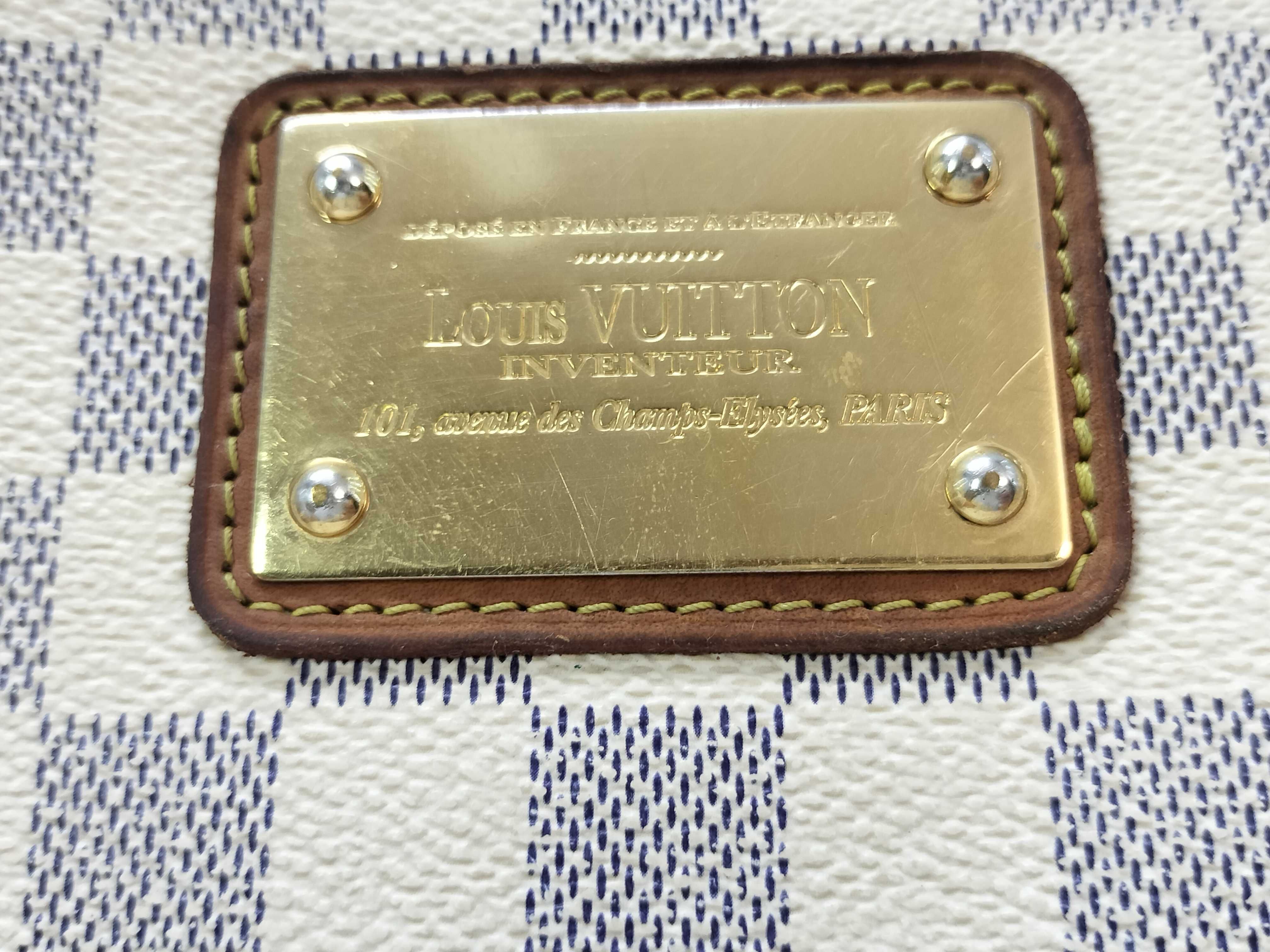 Damier Azur TR- Damier Azur Eva Clutch Bag Shoulder Bag — view 14