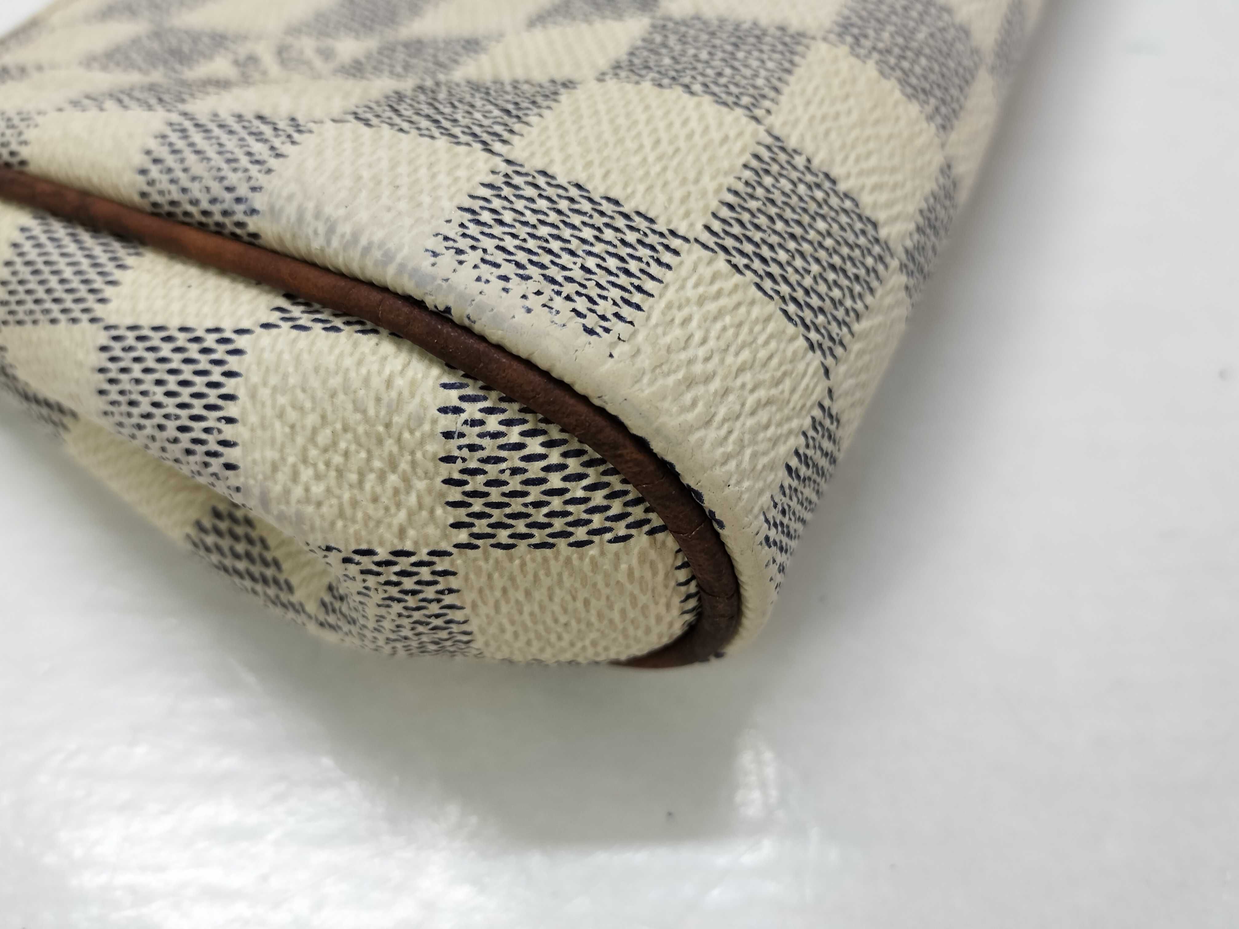 Damier Azur TR- Damier Azur Eva Clutch Bag Shoulder Bag — view 6