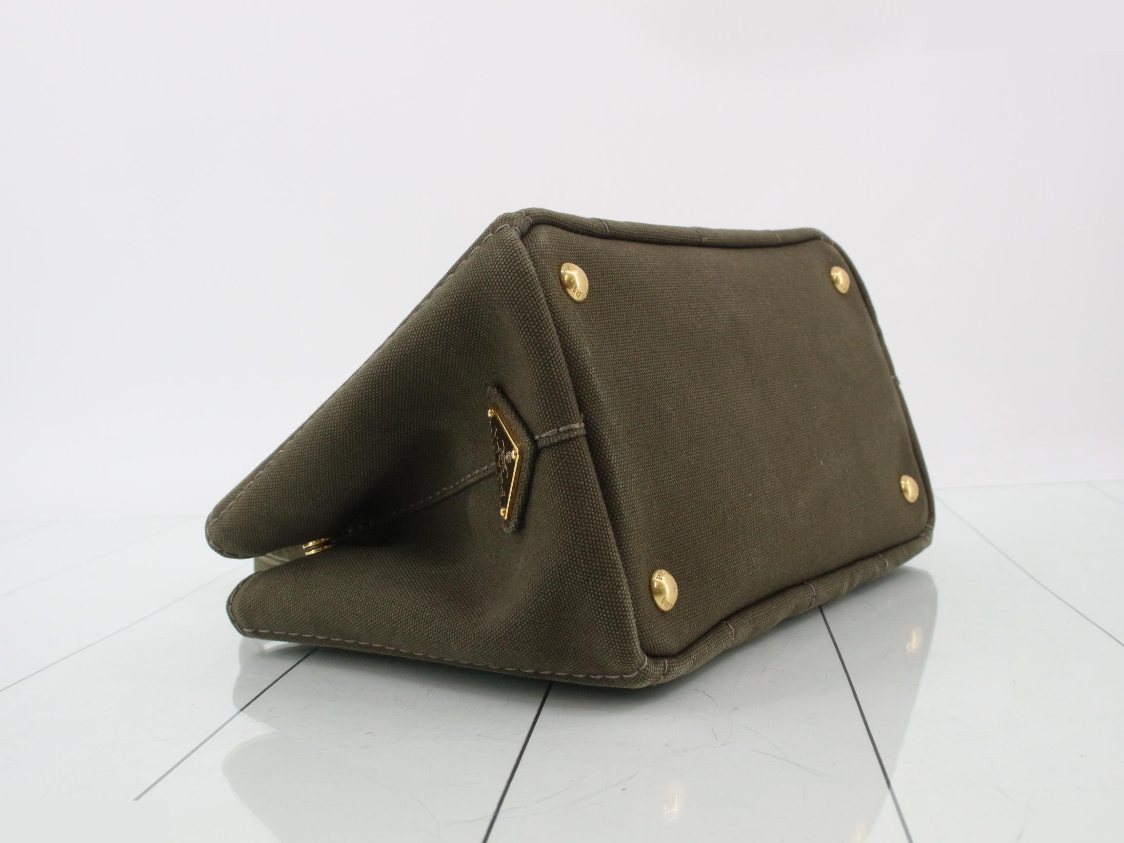 Canapa Tote Bag, Khaki — view 5