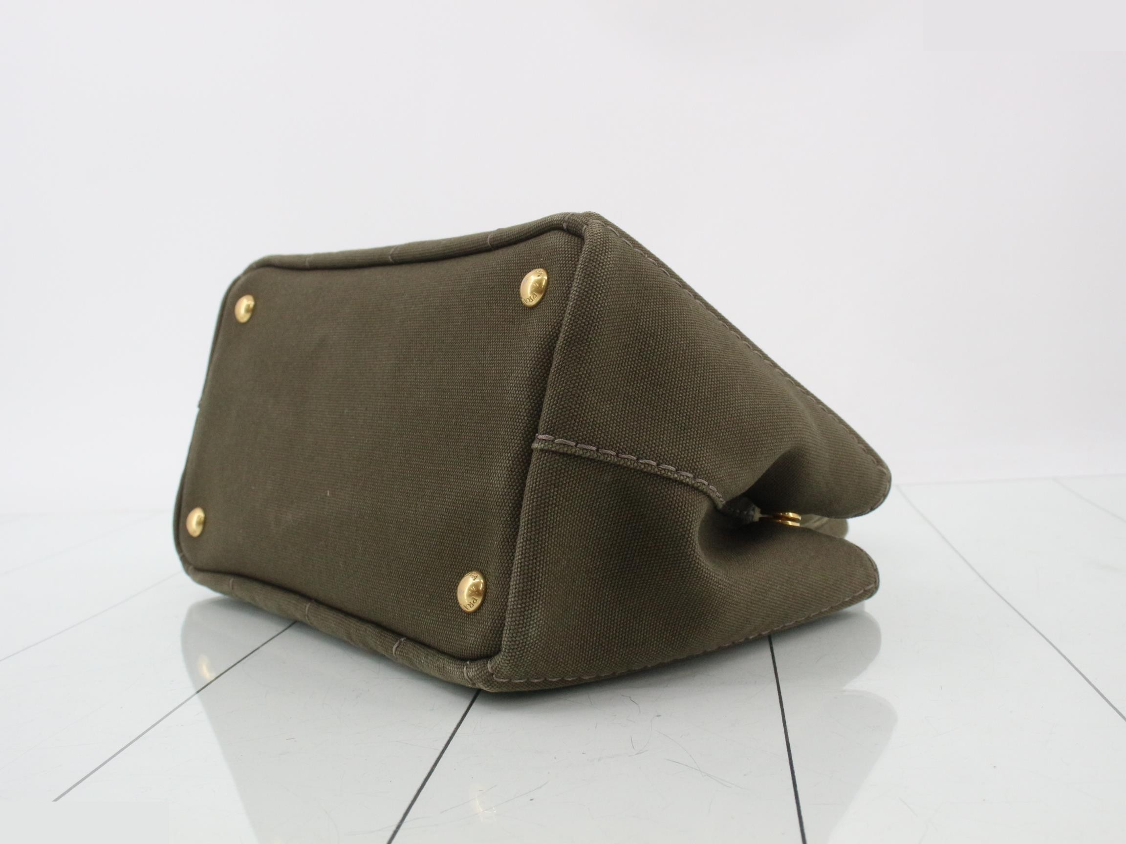 Canapa Tote Bag, Khaki — view 6