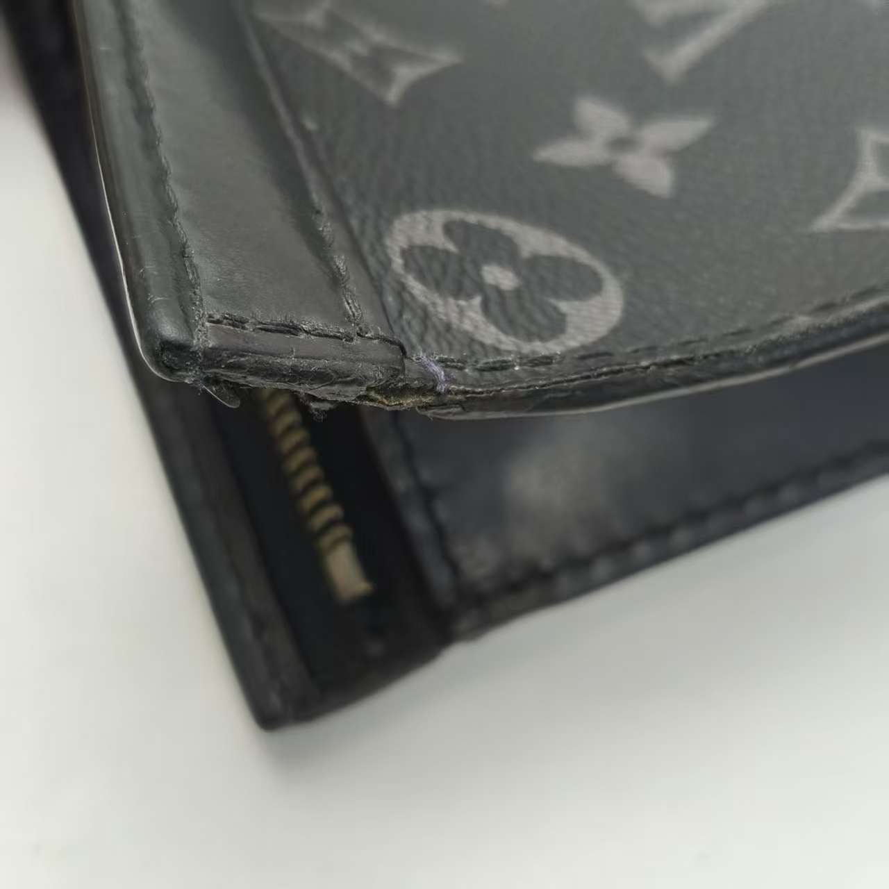 【*Shipped from: China*】LOUIS VUITTON Pochette Toilette PU Clutch Bag Second Bag — view 11