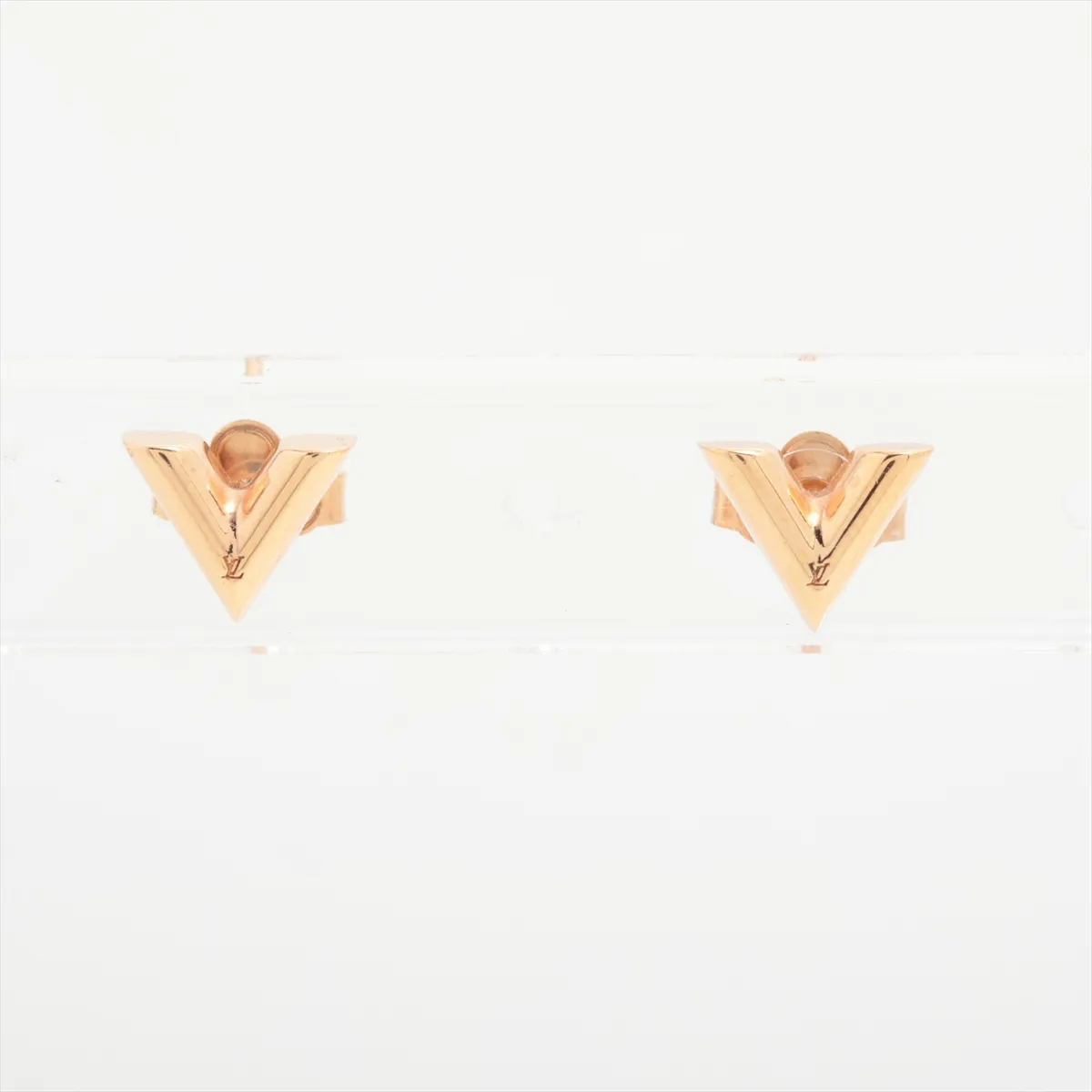 M80139 Essential V LE0241 Earrings (for both ears) GP Pink gold