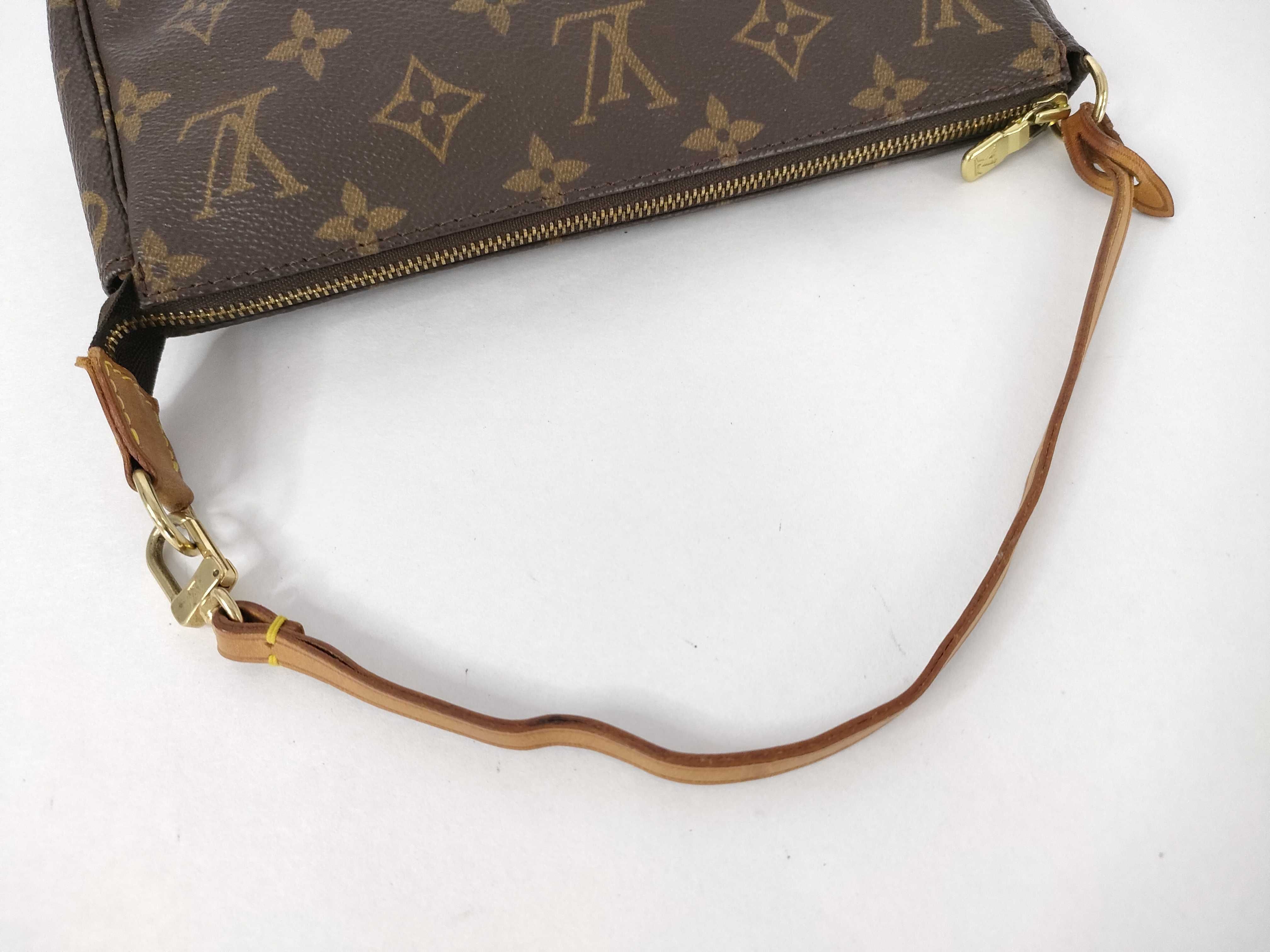Monogram Pochette Accessoire Handbag Pouch Brown M51980 Pouch — view 3
