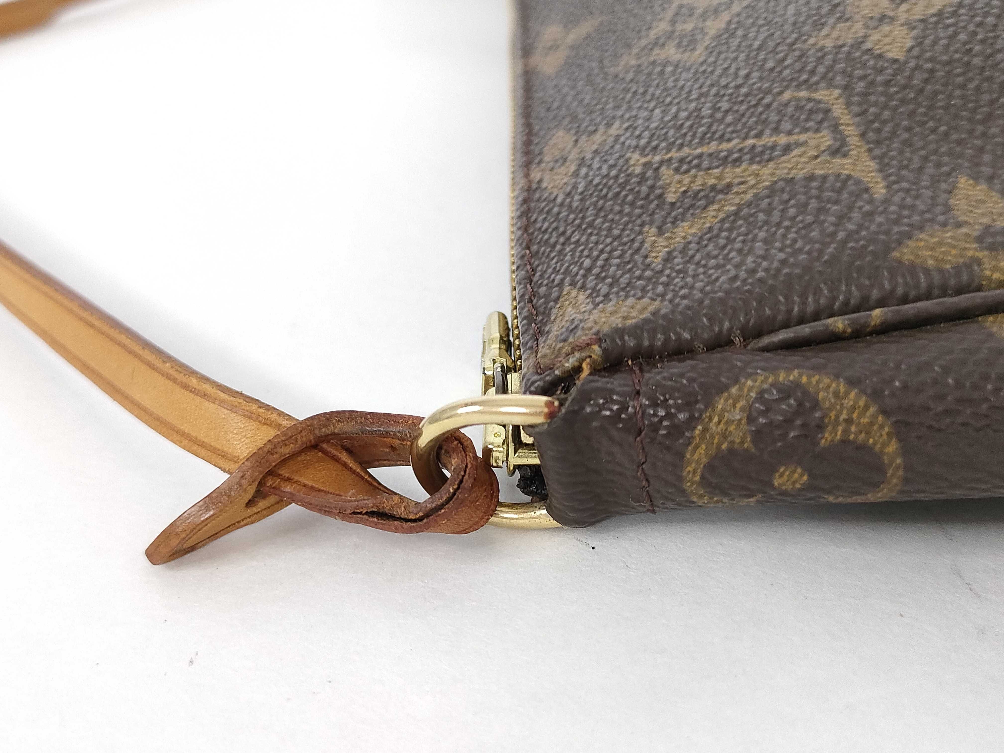 Monogram Pochette Accessoire Handbag Pouch Brown M51980 Pouch — view 5