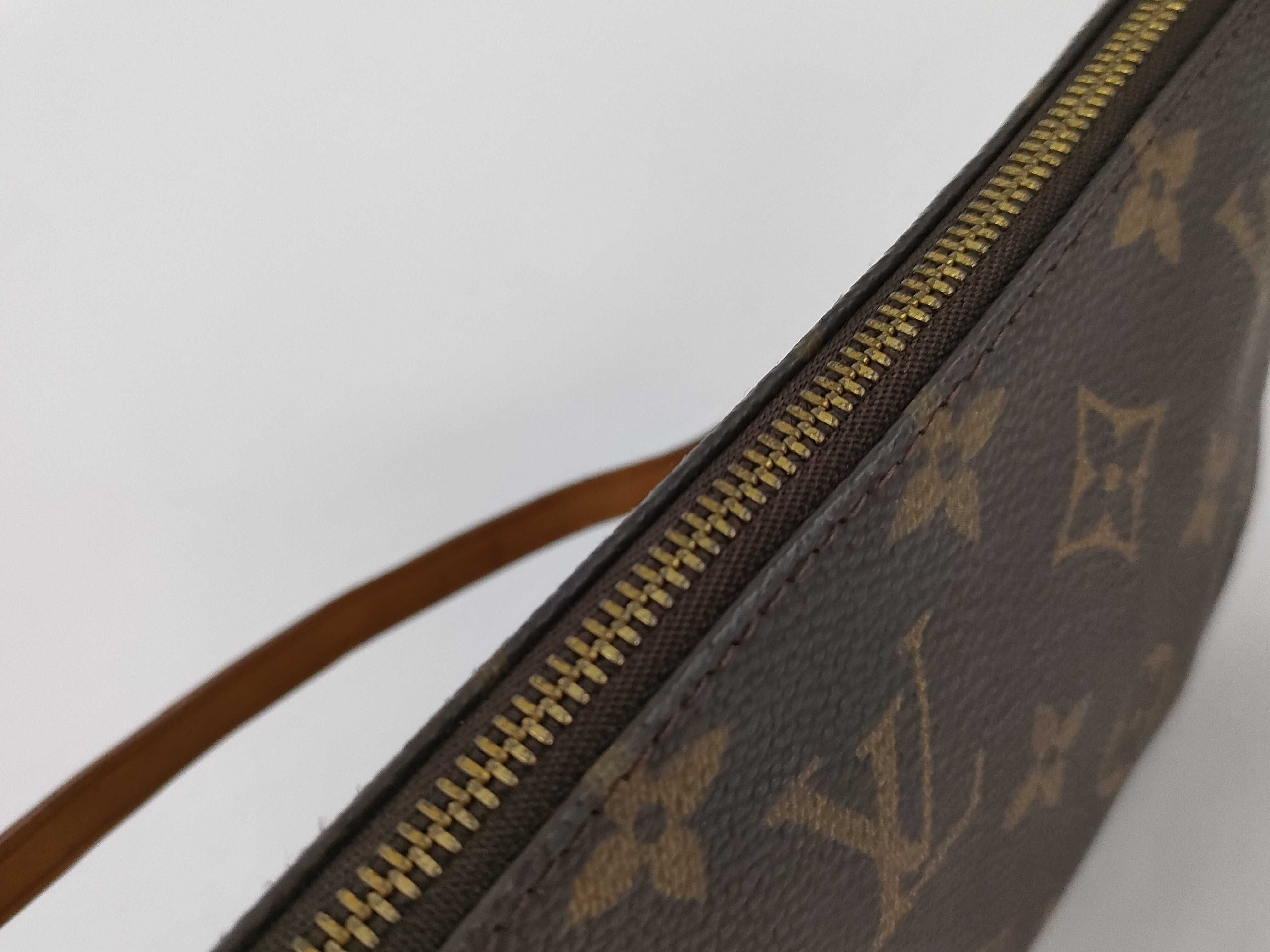 Monogram Pochette Accessoire Handbag Pouch Brown M51980 Pouch — view 8