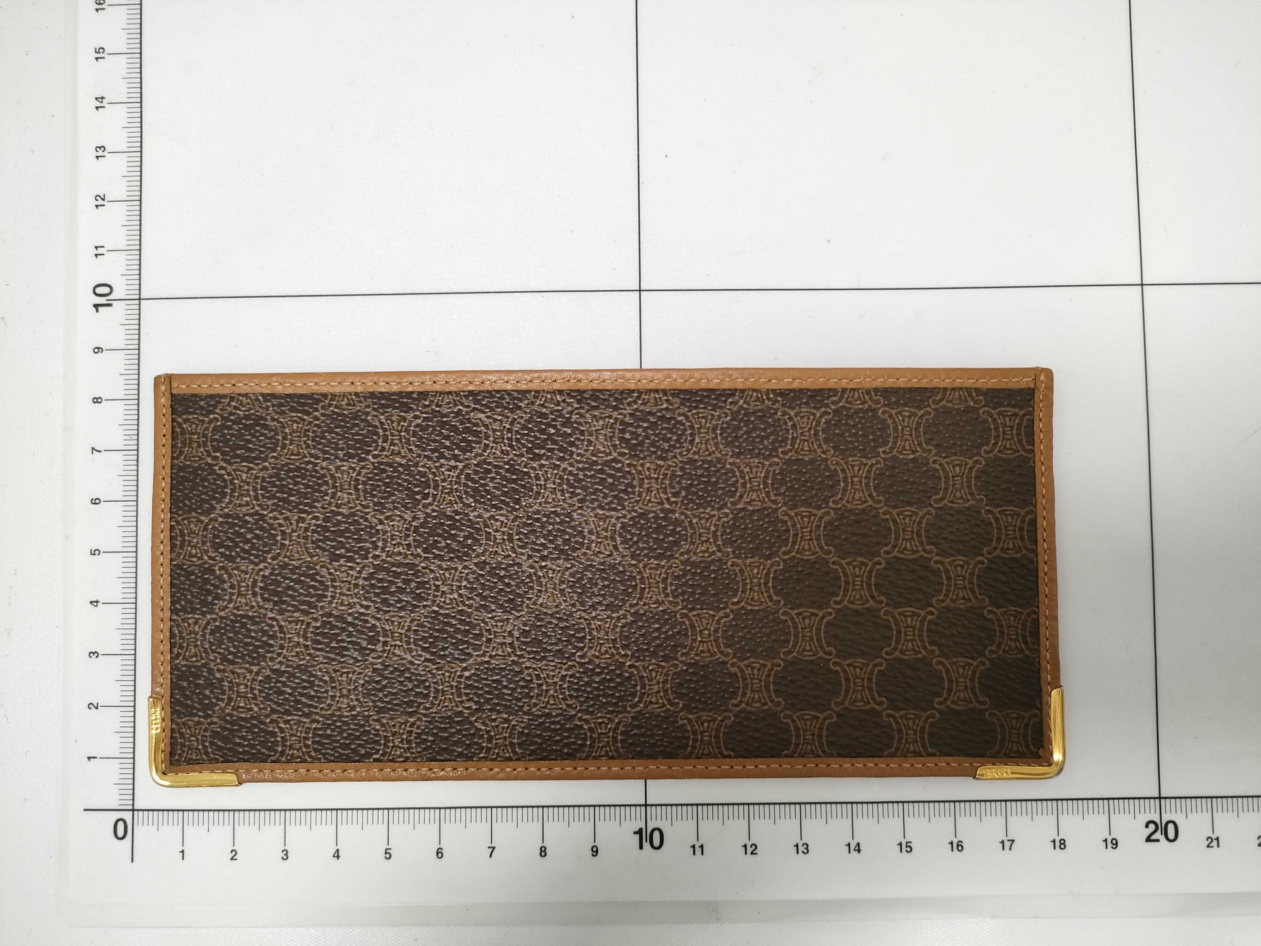 card case, pass case, multi-purpose case, long wallet, wallet with Macadam pattern, card case, pass case, business card holder. — view 2