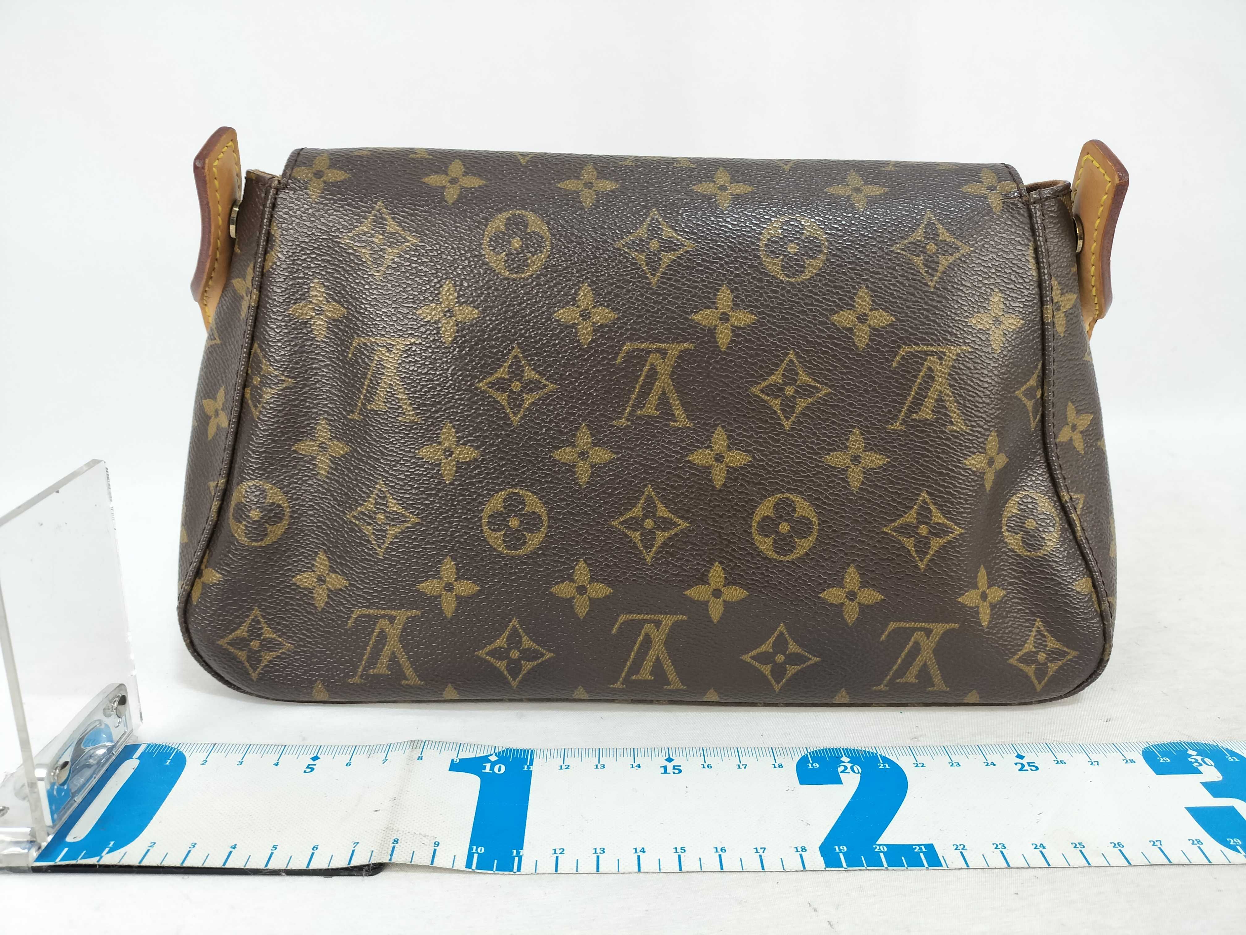 Monogram Mini Looping Handbag M51147 Brown MI0032 — view 2