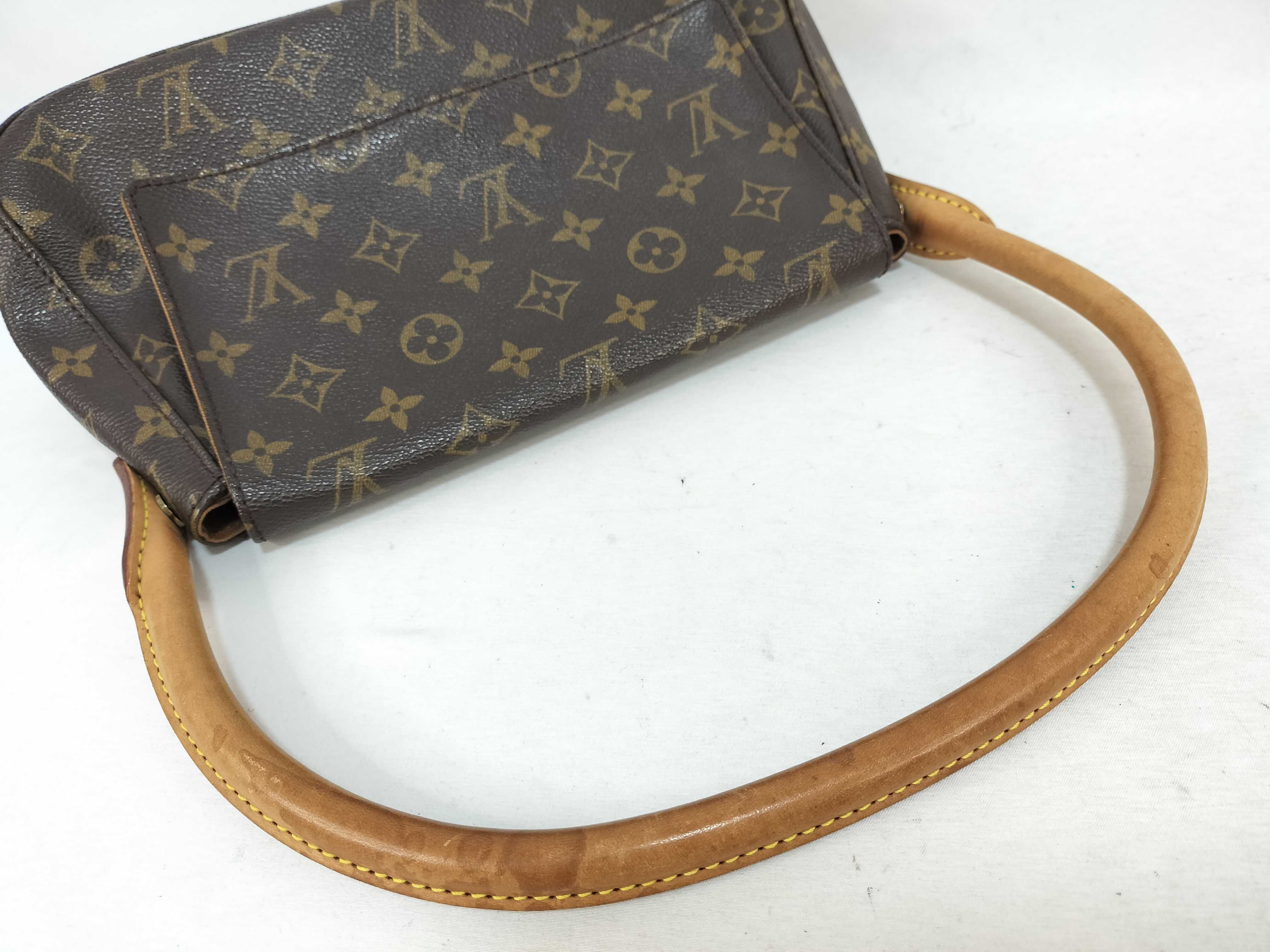 Monogram Mini Looping Handbag M51147 Brown MI0032 — view 3