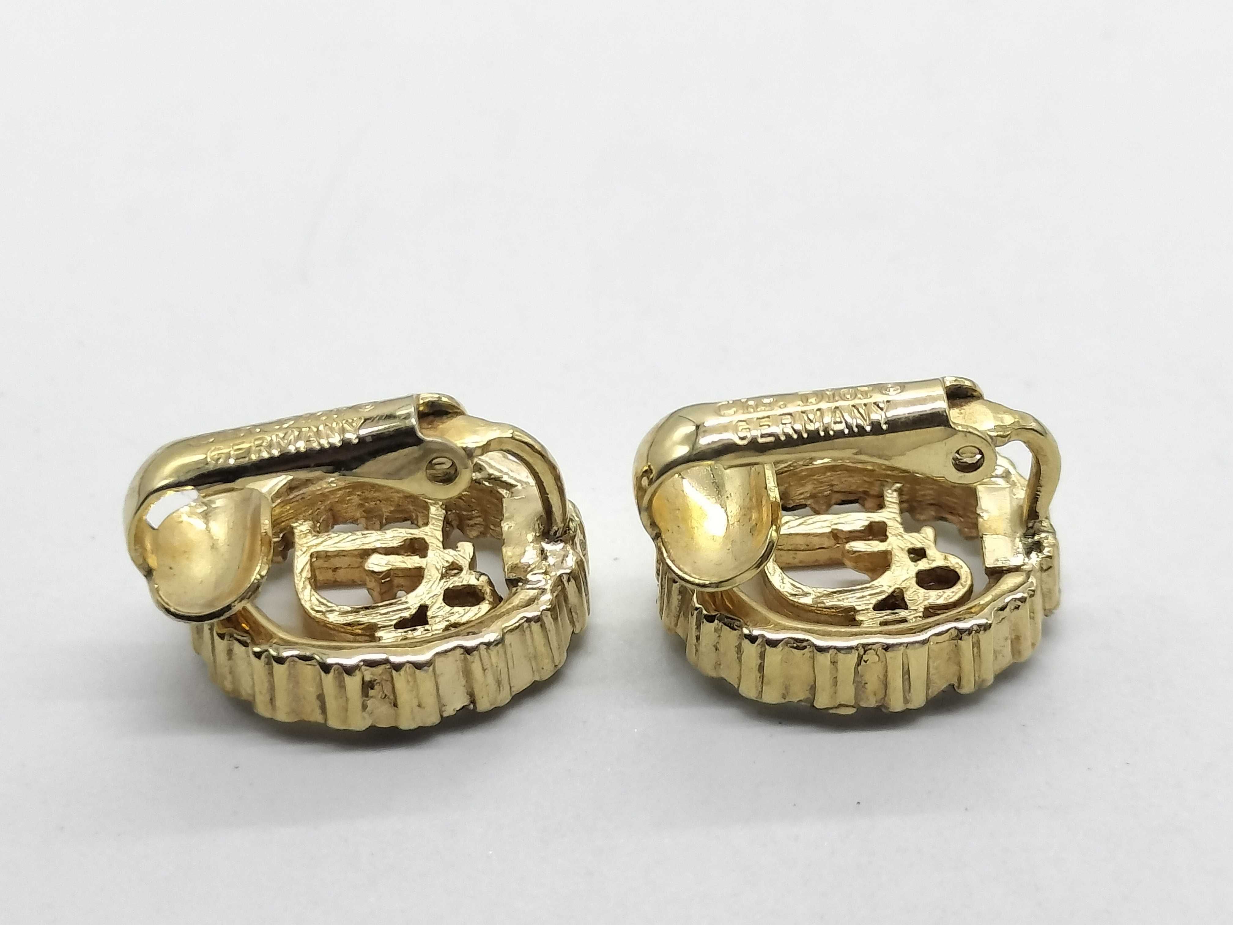 Logo Rhinestone Earrings — view 5