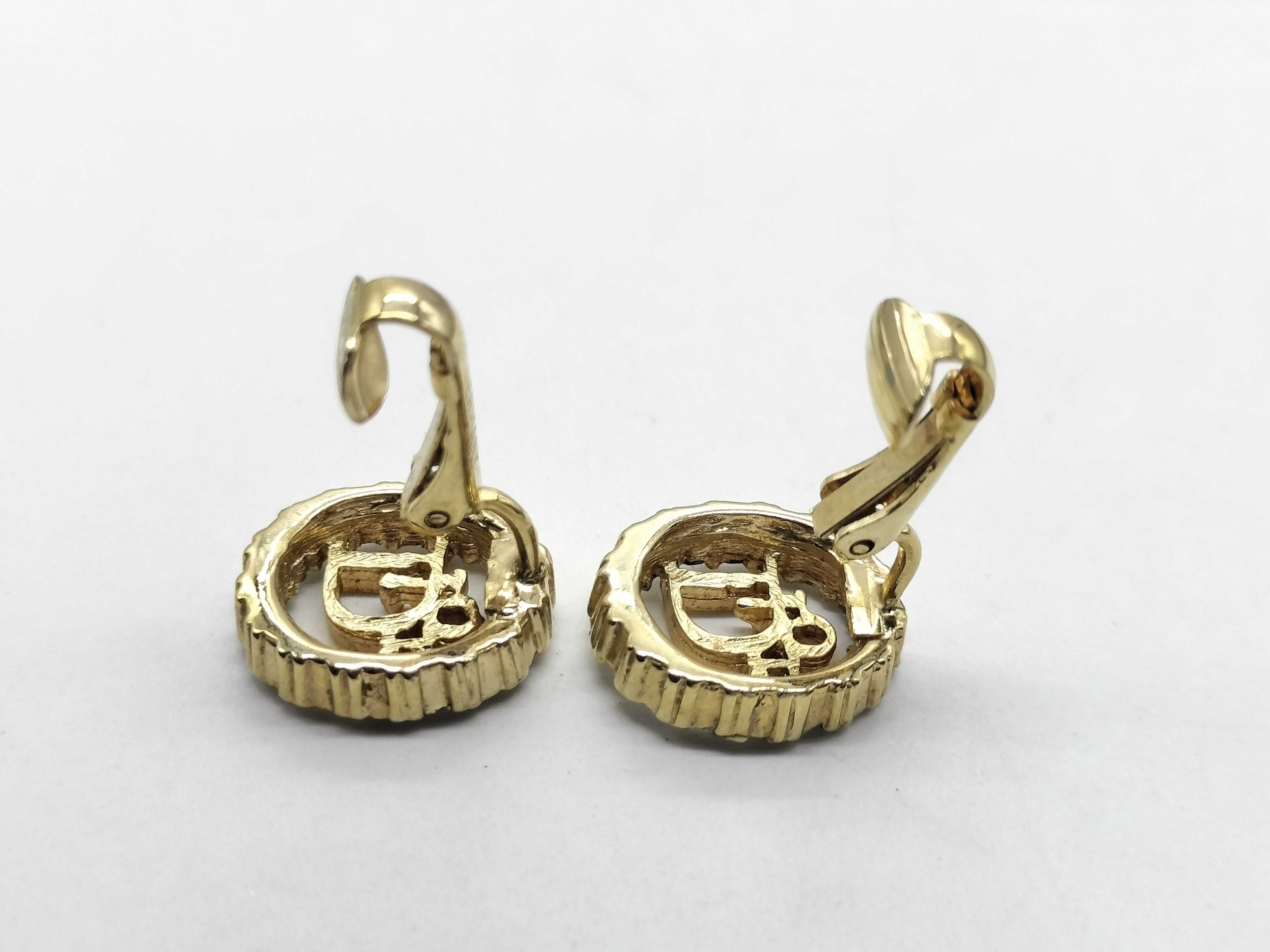 Logo Rhinestone Earrings — view 6