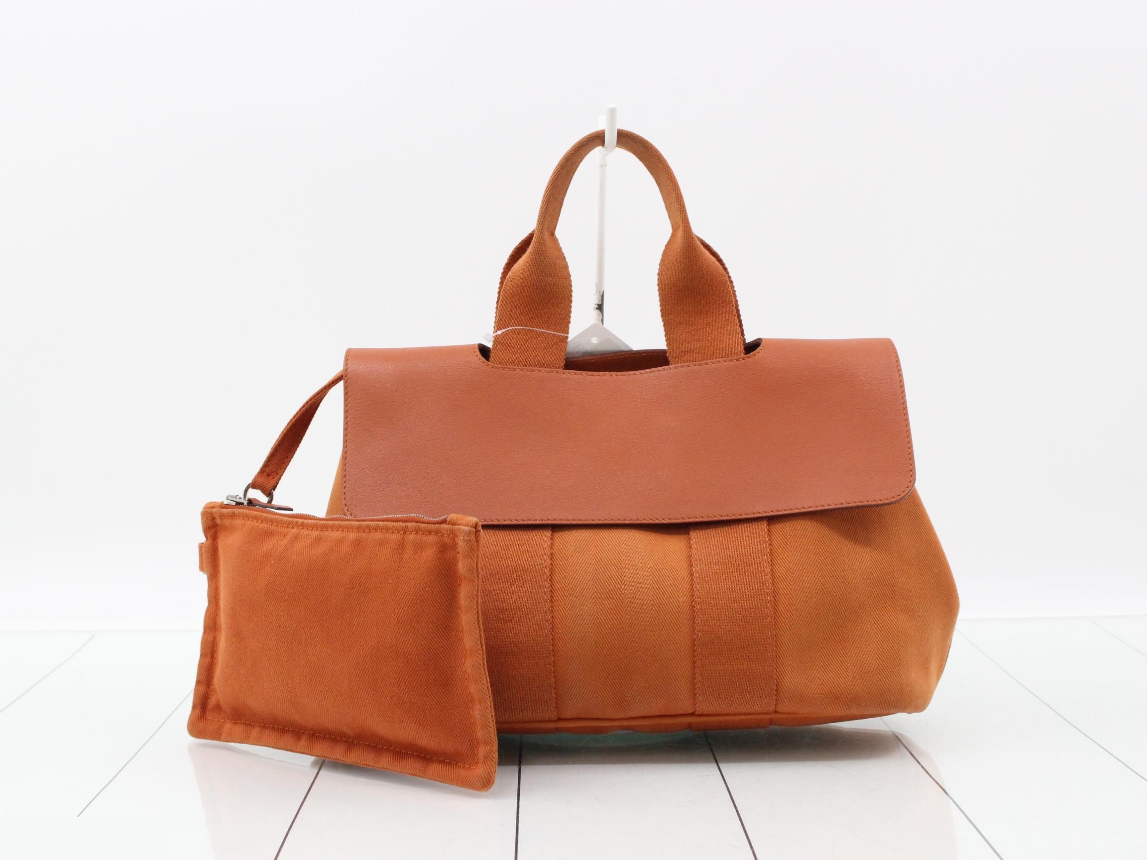 Valparaiso PM Canvas Handbag with Pouch, Brown