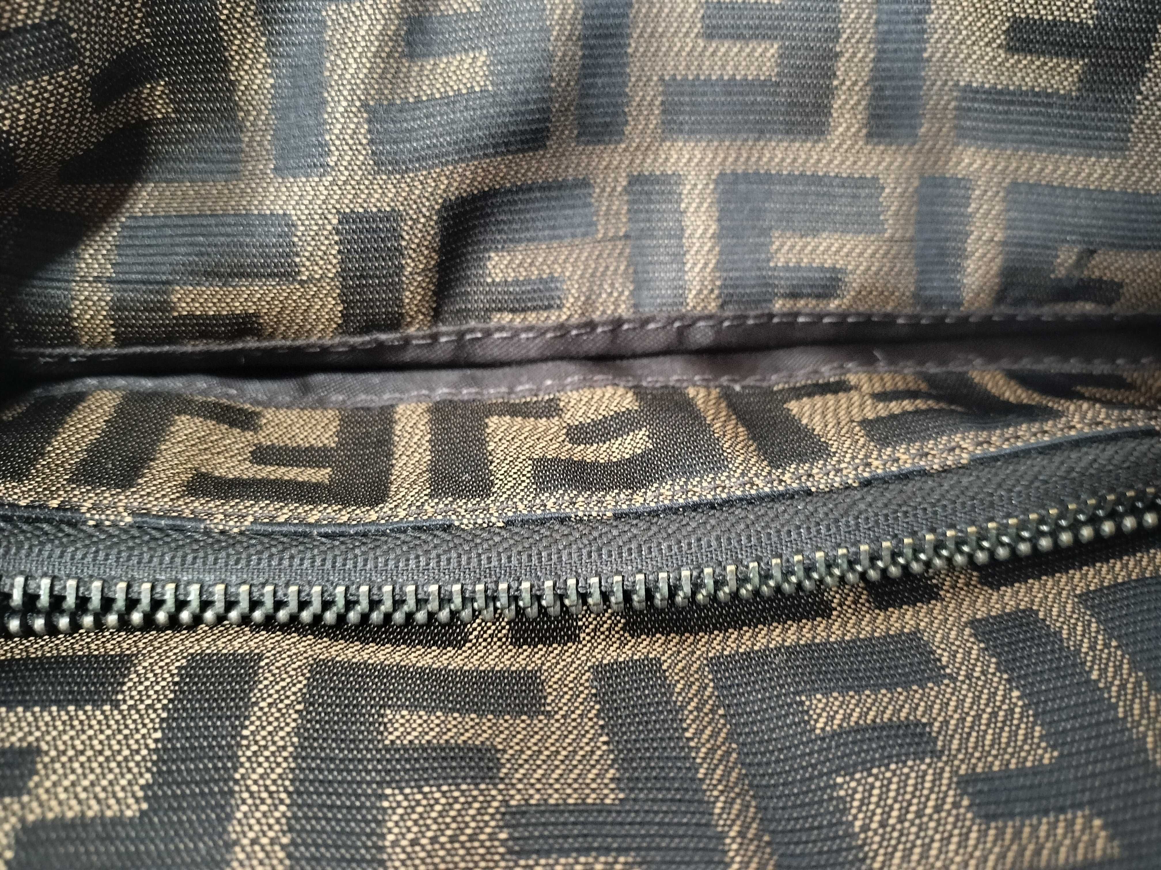Zucca pattern Fendi Zucca logo handbag — view 11