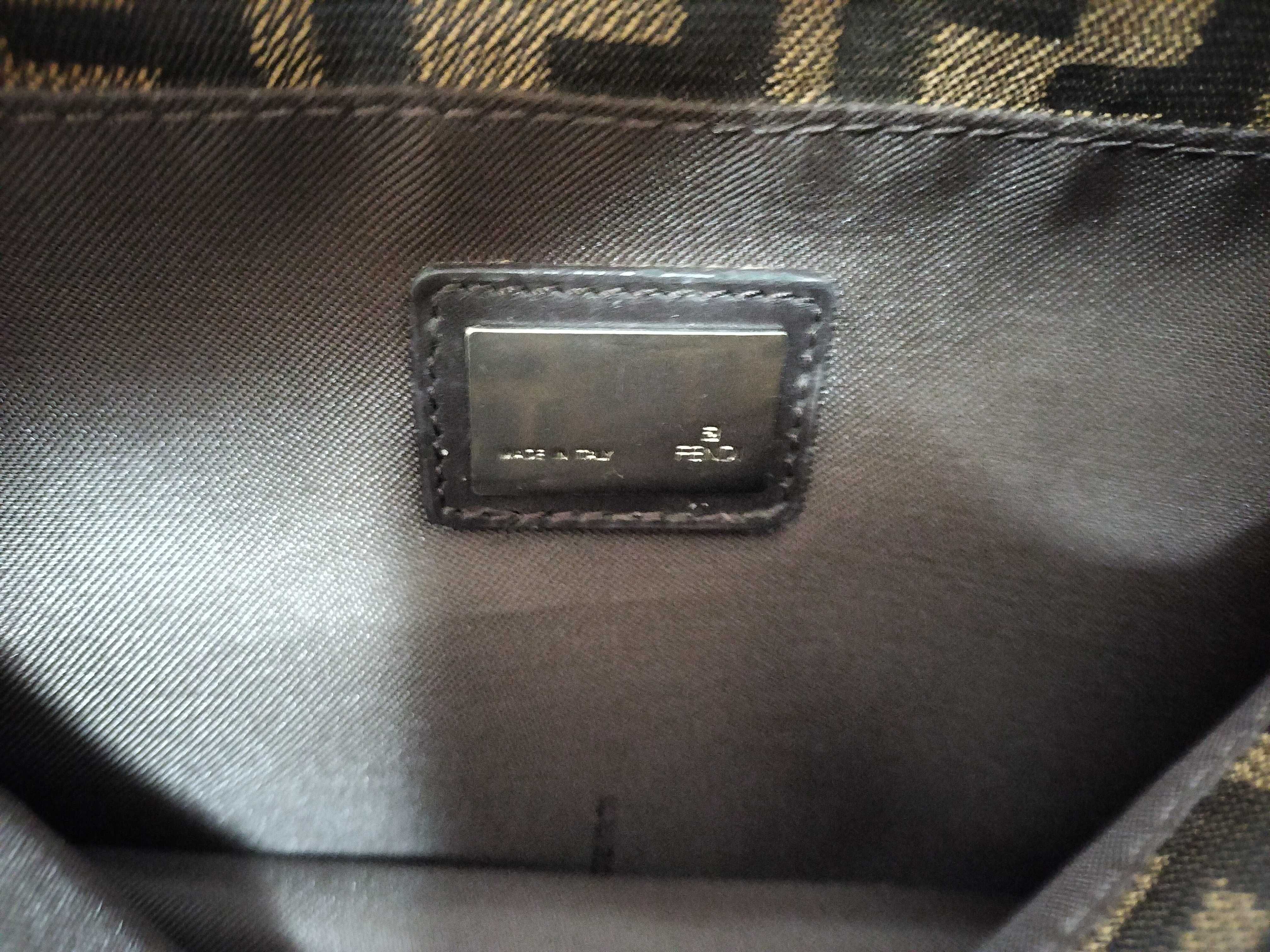 Zucca pattern Fendi Zucca logo handbag — view 13