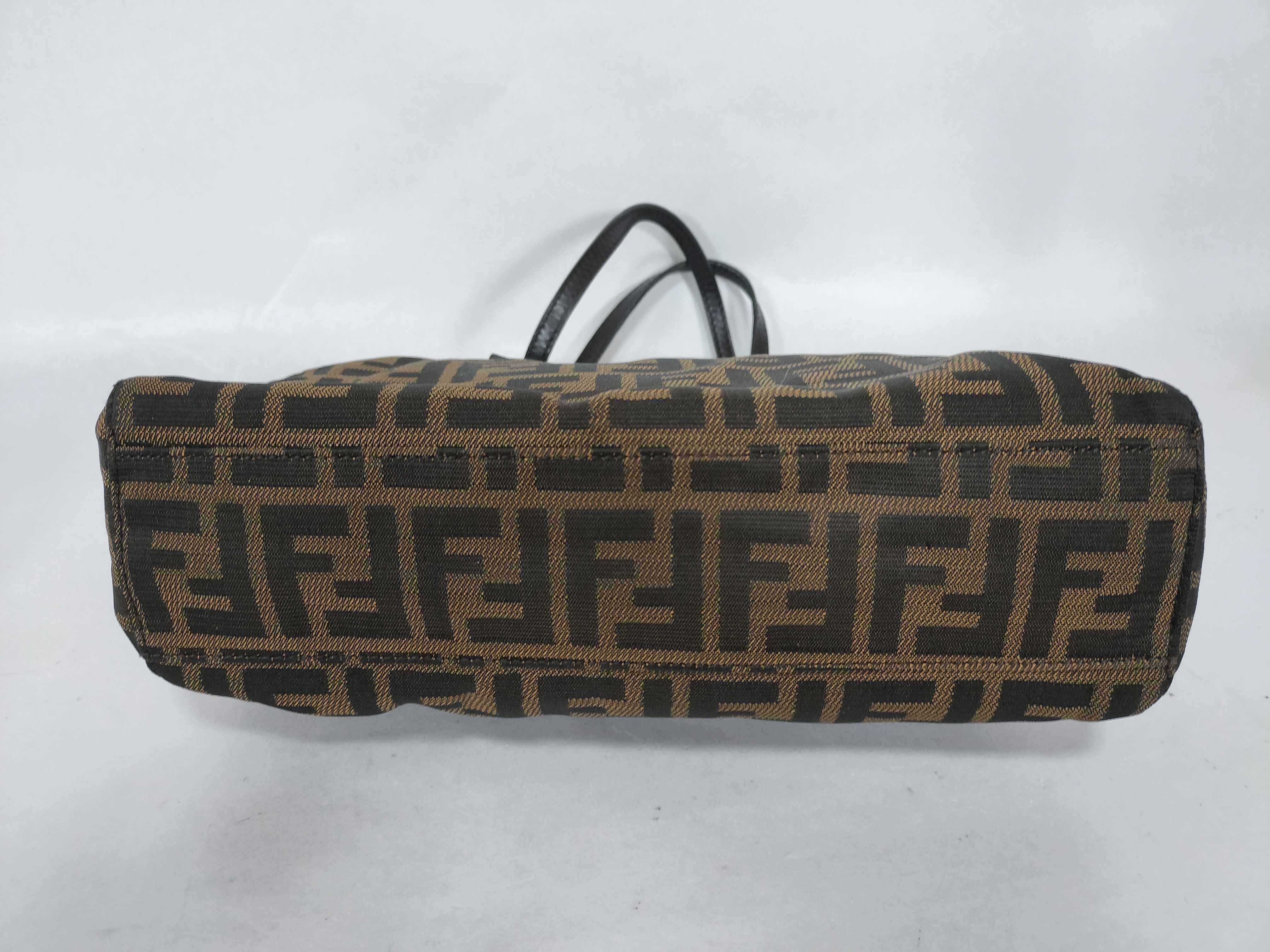 Zucca pattern Fendi Zucca logo handbag — view 7