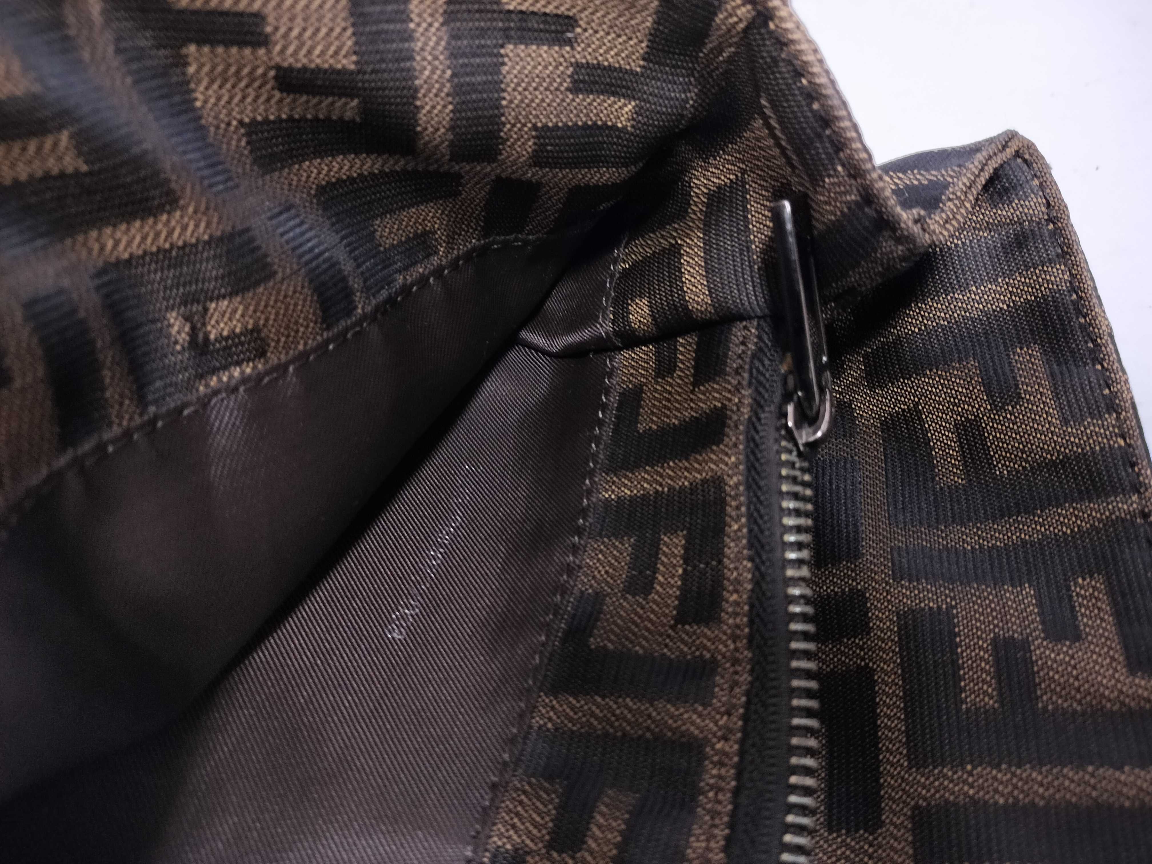 Zucca pattern Fendi Zucca logo handbag — view 9
