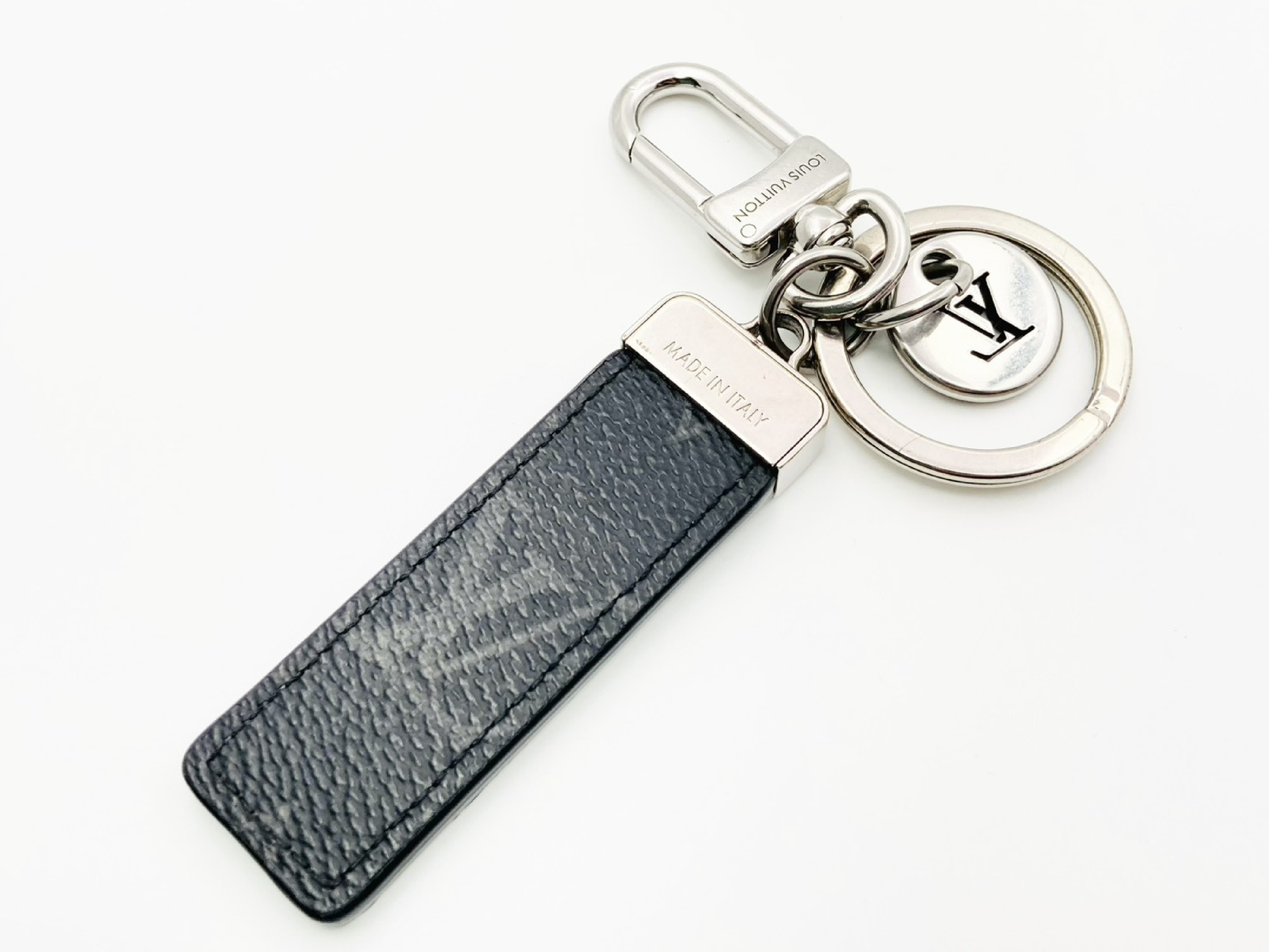 M80237 Monogram Eclipse Portefeuille Neo LV Club Charm Keyring Key Case — view 2