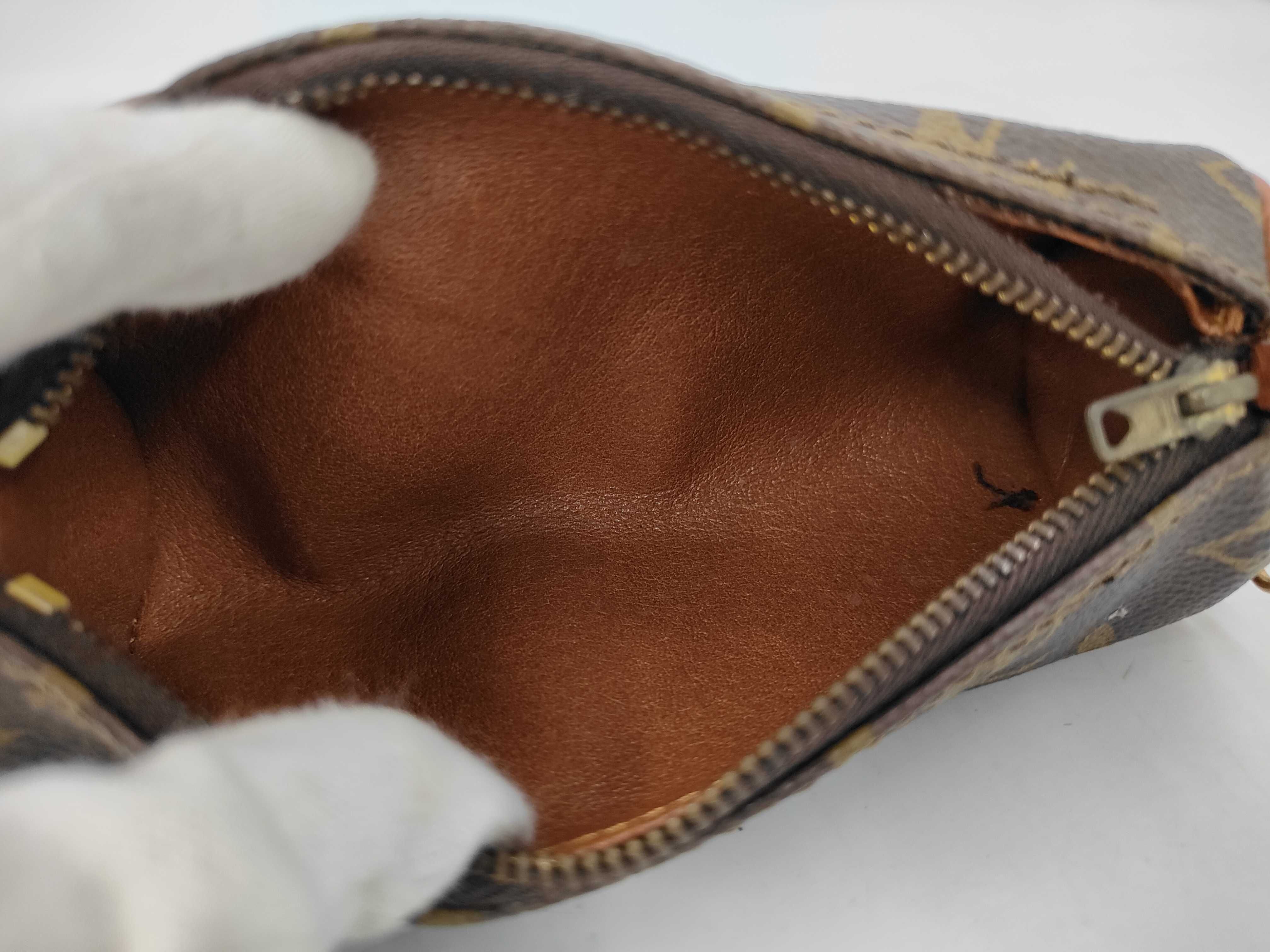 Monogram Louis Vuitton Monogram Papillon attached pouch — view 10