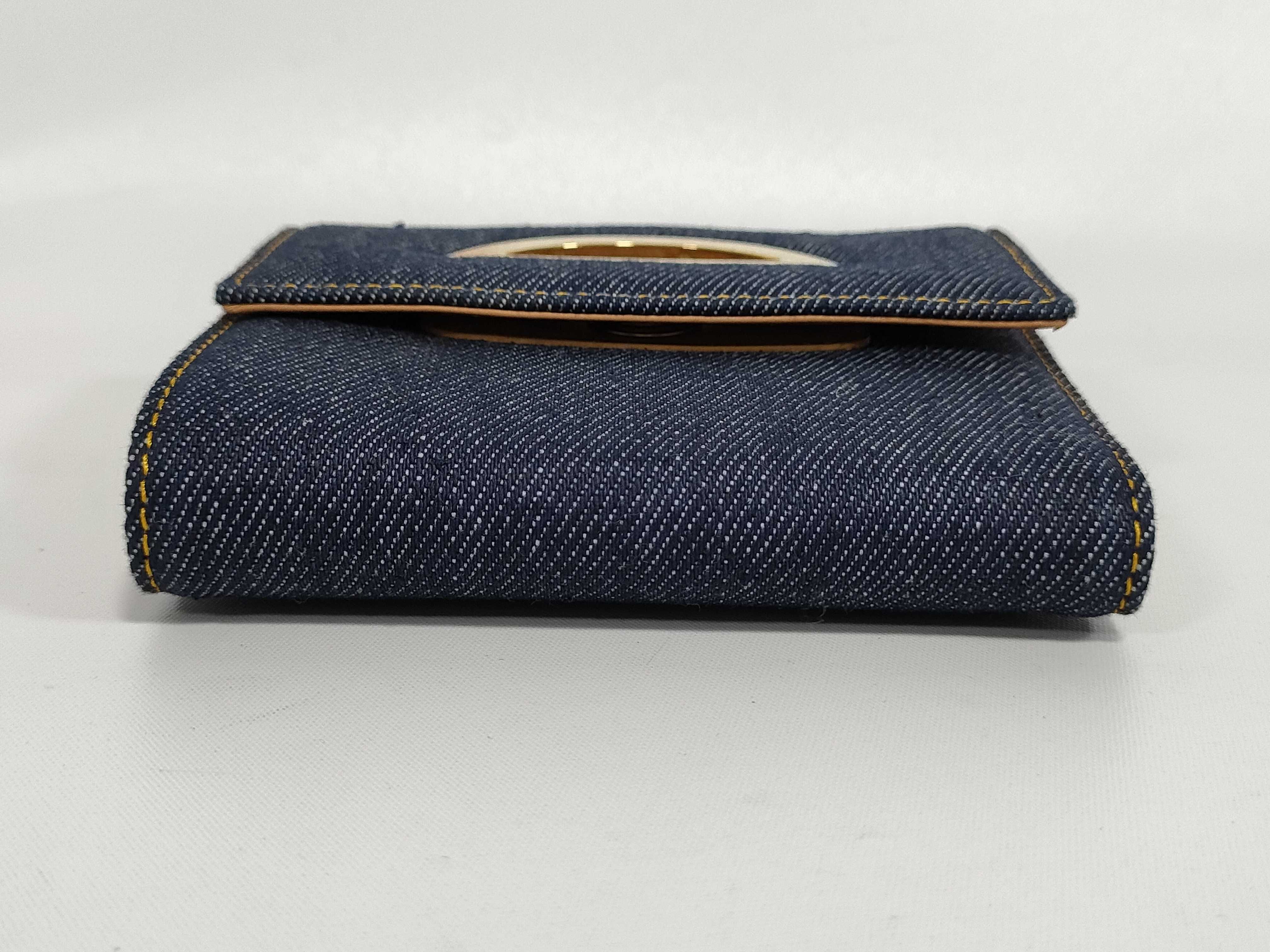 denim double-hook wallet — view 5