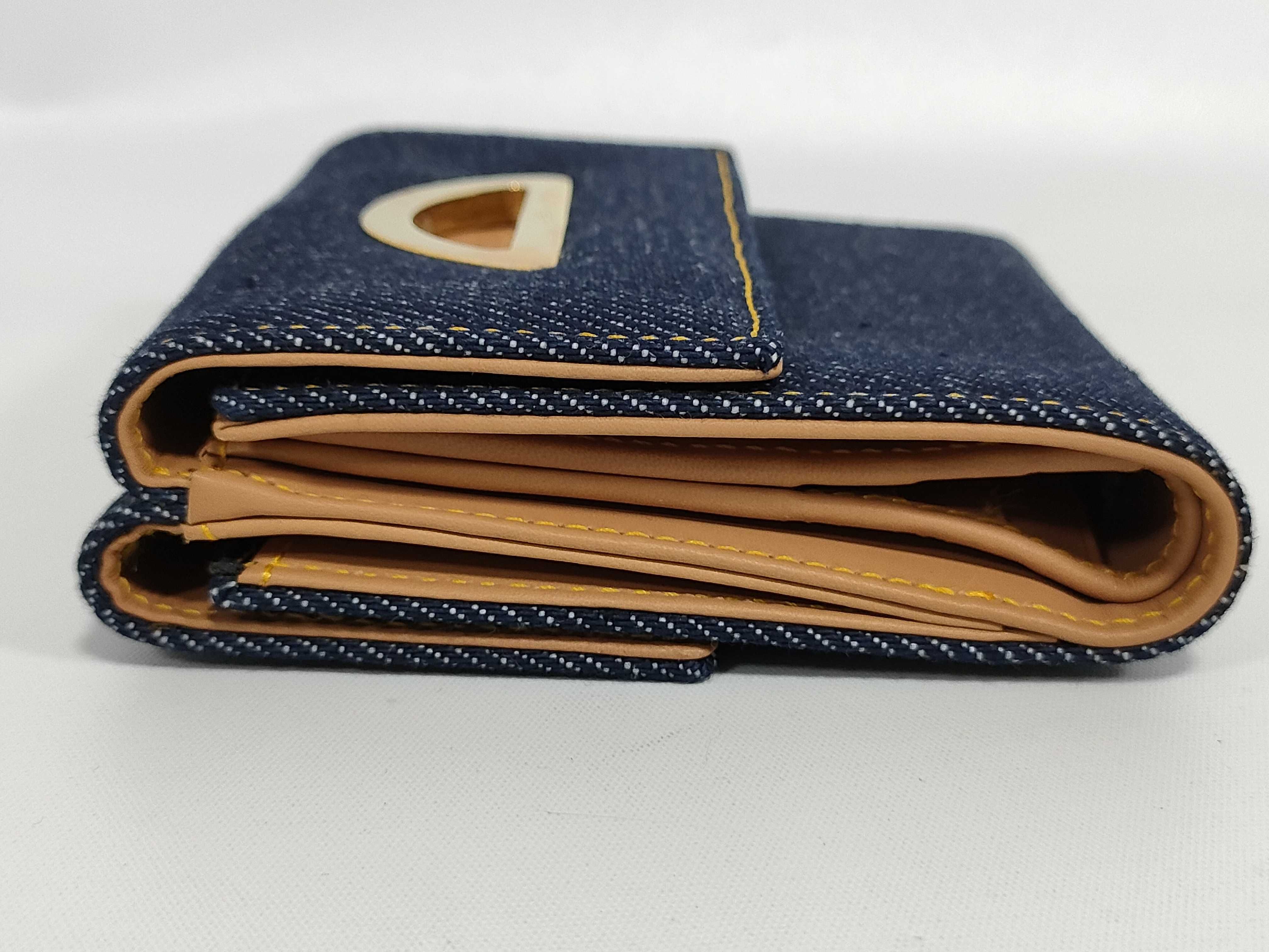 denim double-hook wallet — view 6