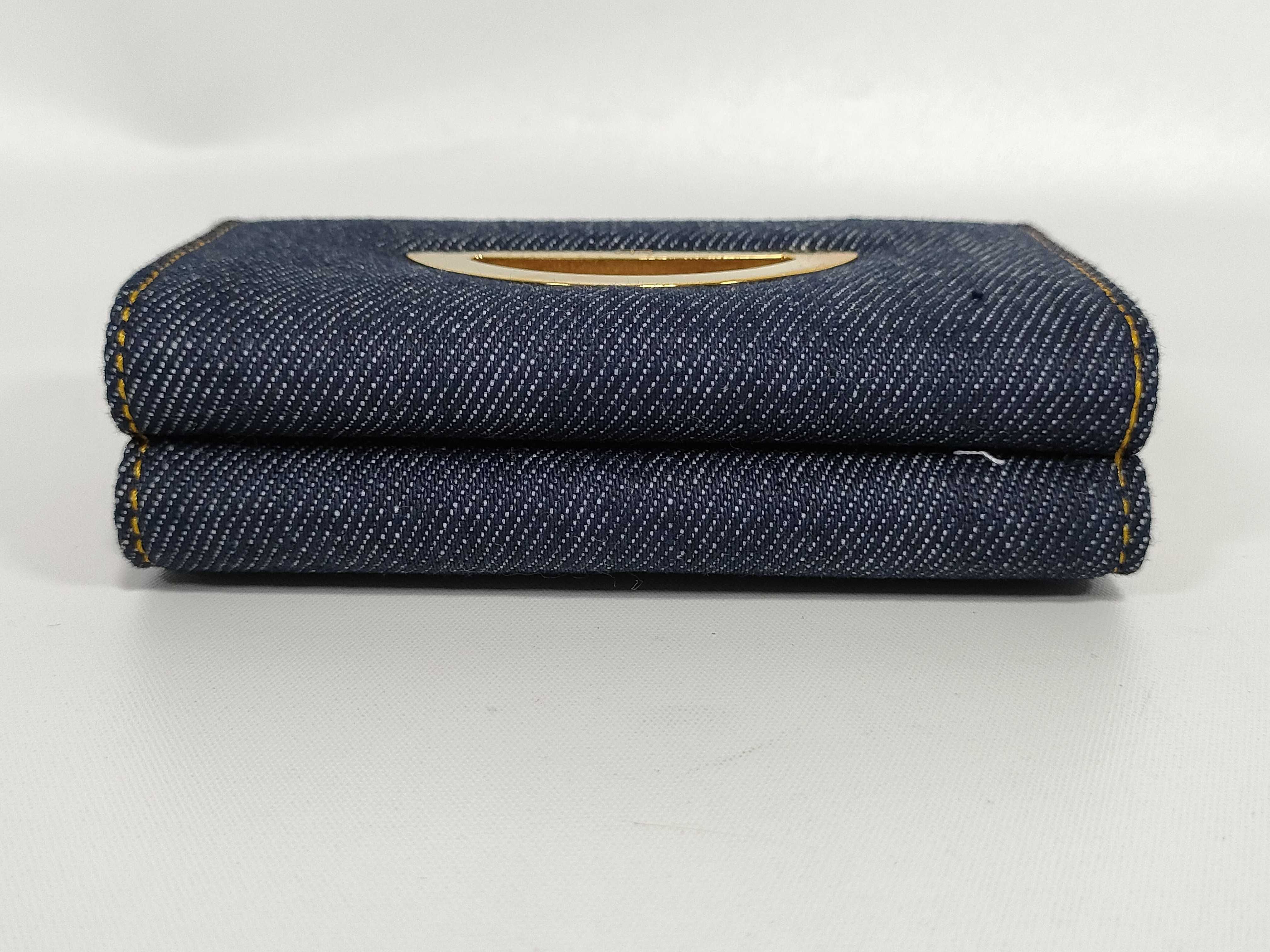 denim double-hook wallet — view 7