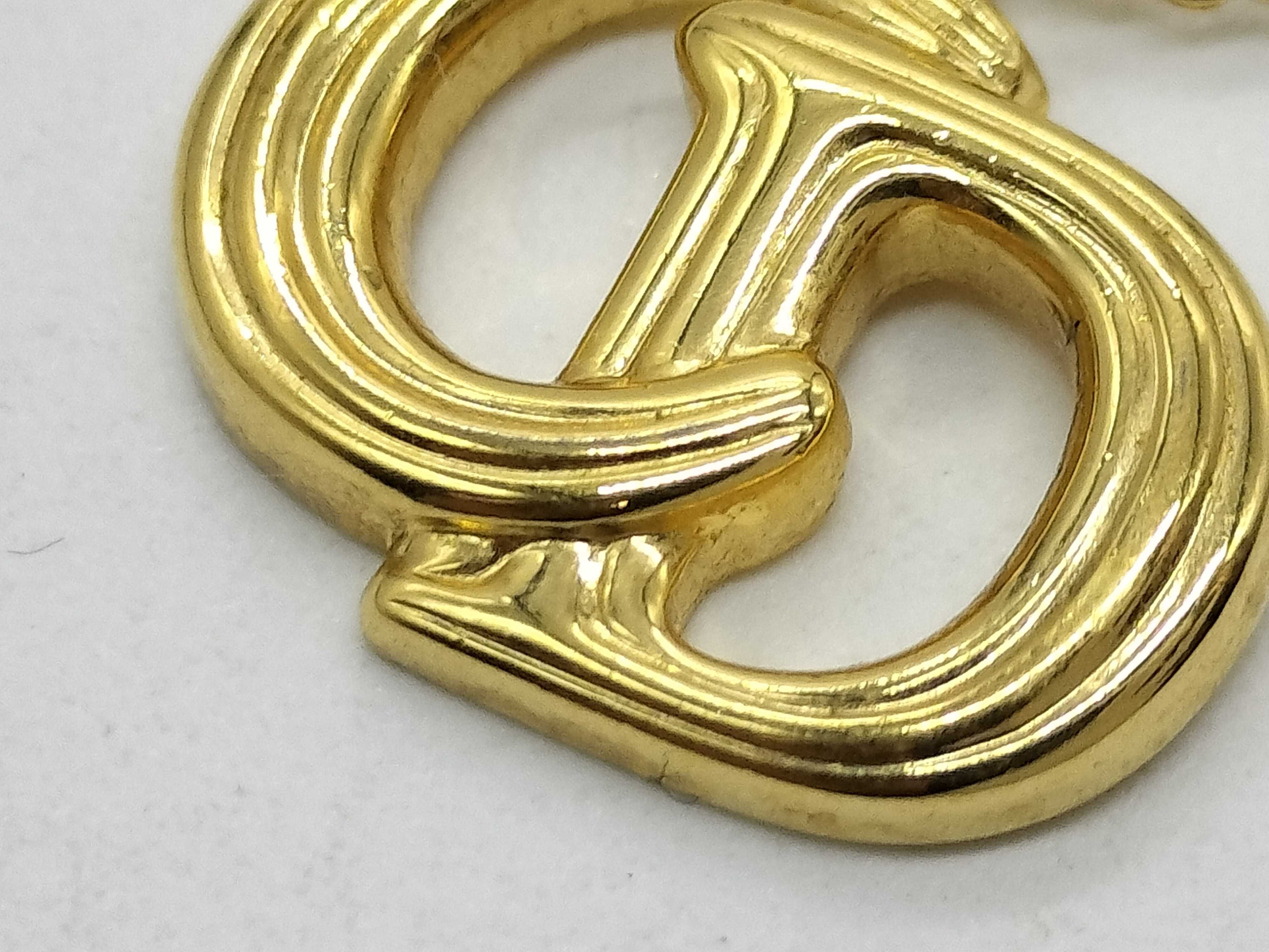 CD logo necklace — view 7
