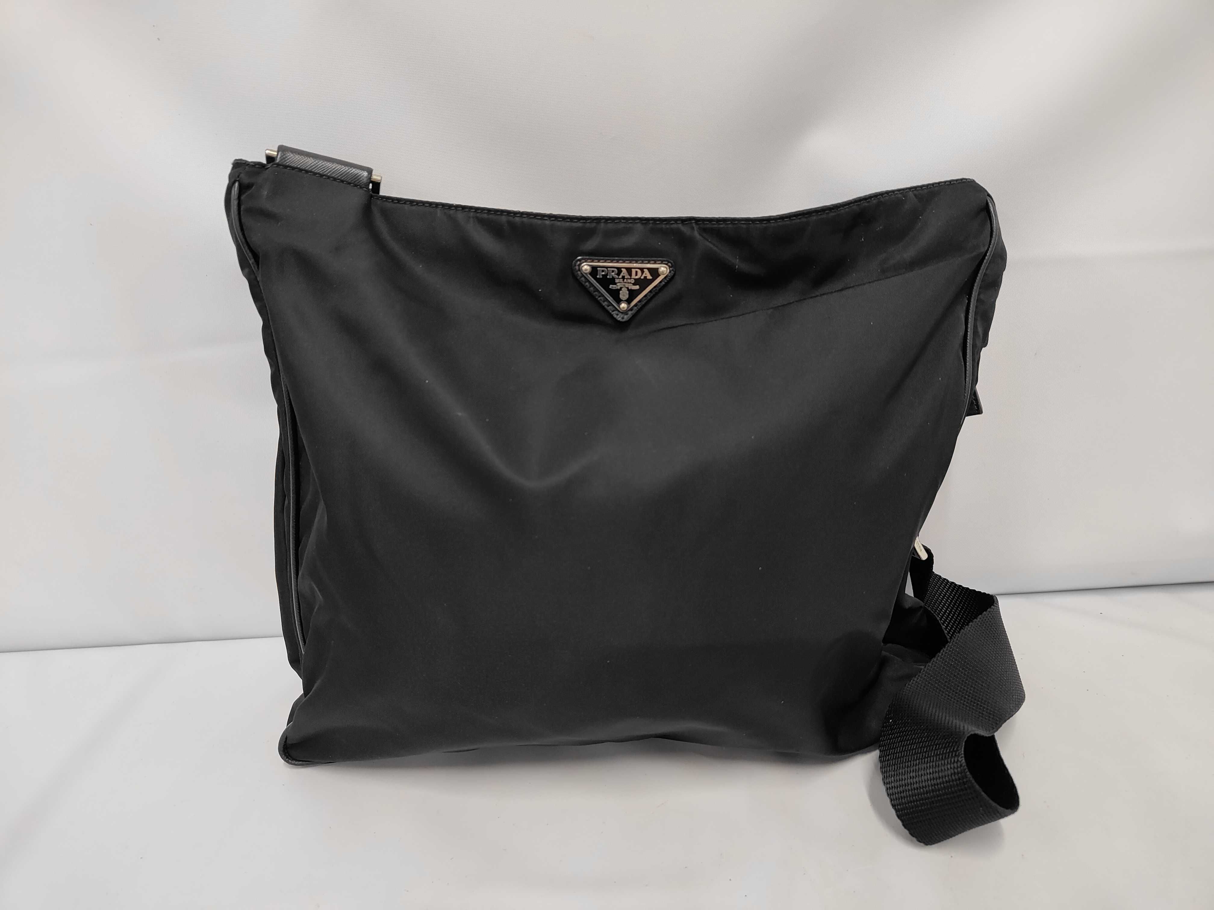 Triangle Logo Shoulder Bag