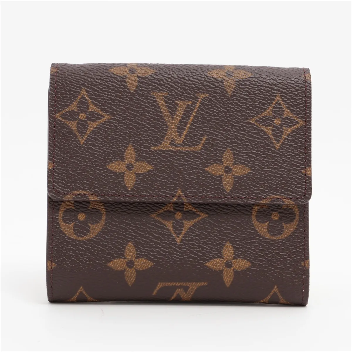 Monogram Fleuri Portefeuille Elise Model Number Rose Compact Wallet — view 2