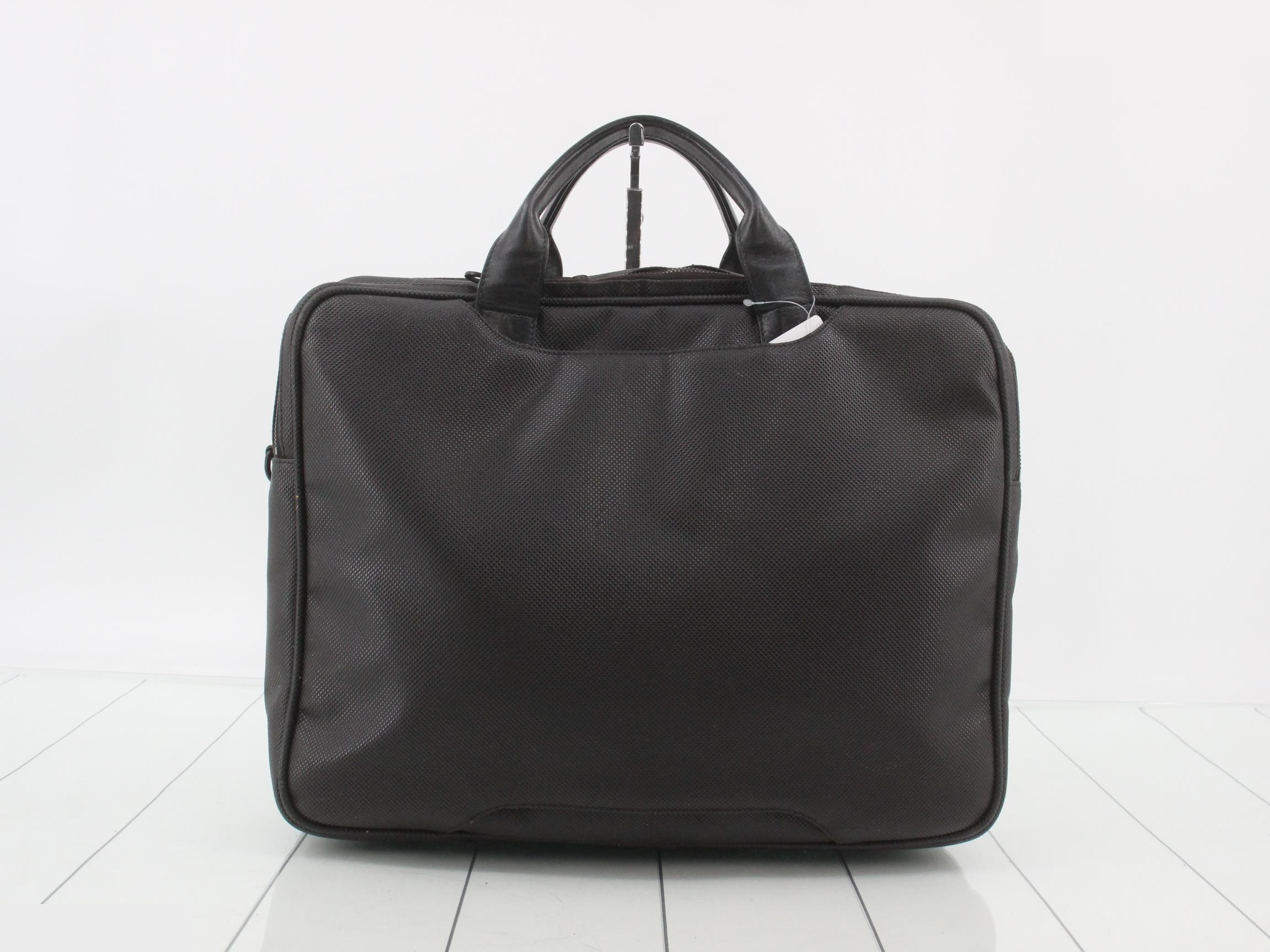 2way business bag PVC black — view 2
