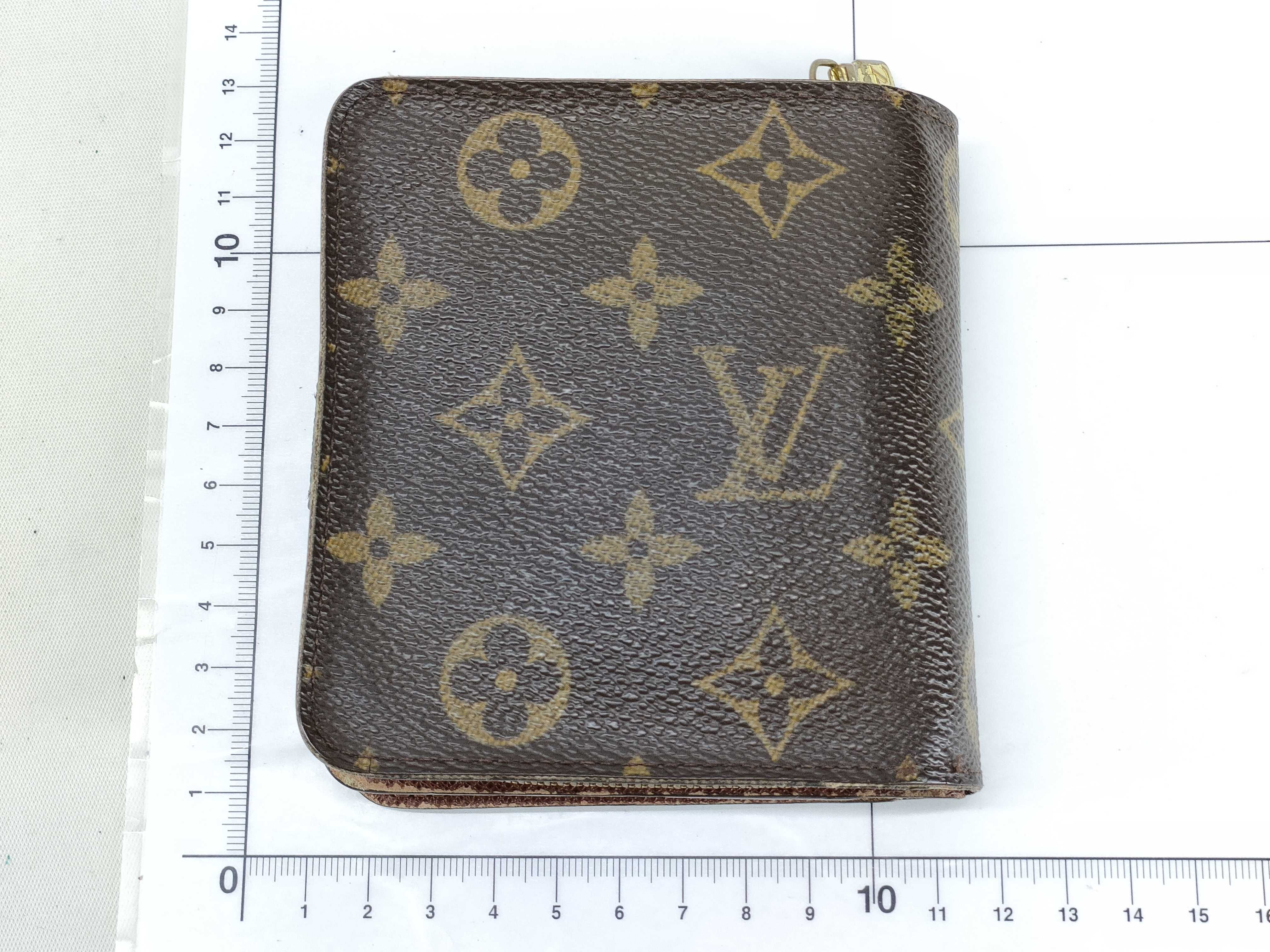 Monogram Louis Vuitton Monogram Compact Zip M61667 CA0074 Wallet — view 2