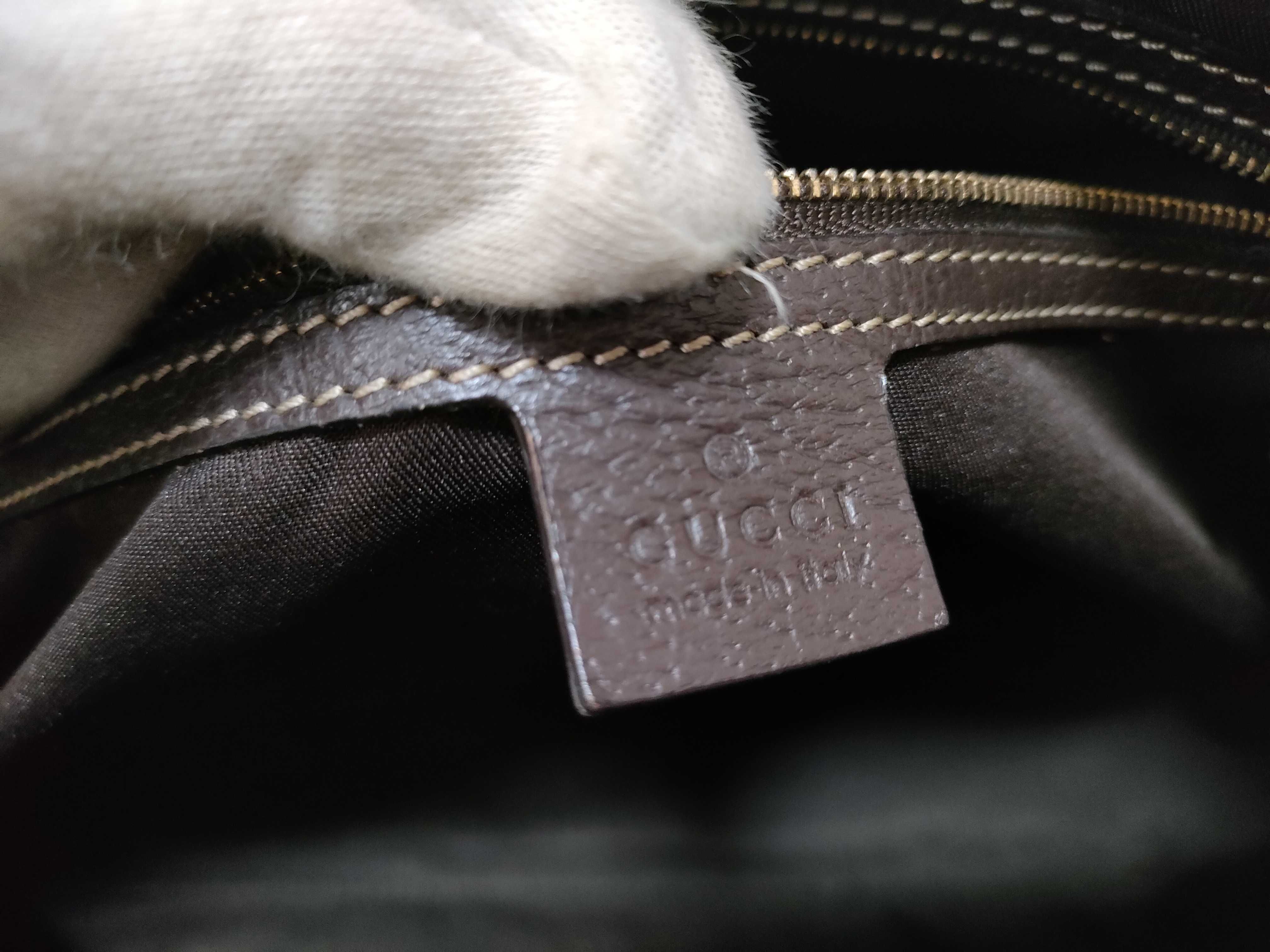 GG Canvas Mini Boston Bag — view 12