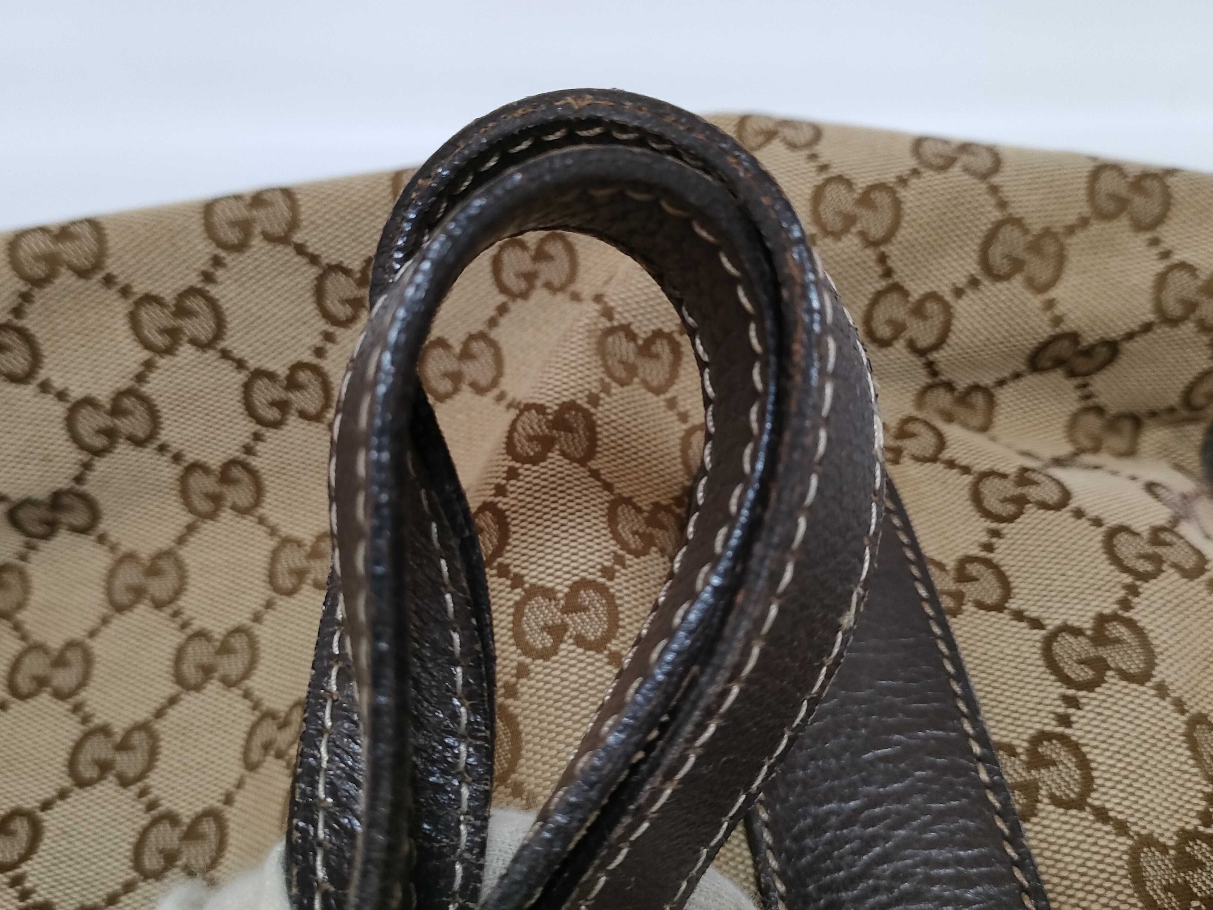 GG Canvas Mini Boston Bag — view 14