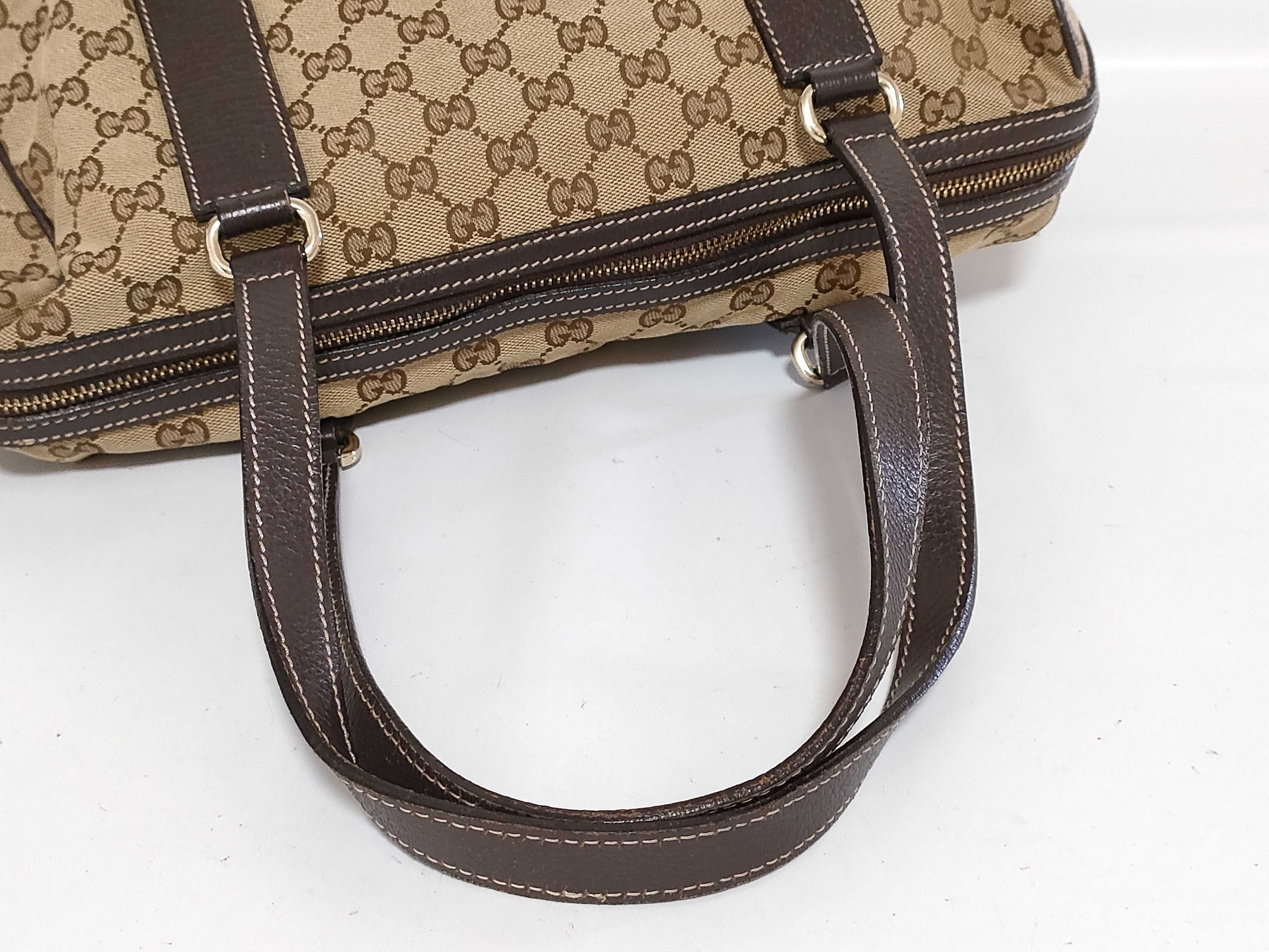 GG Canvas Mini Boston Bag — view 3