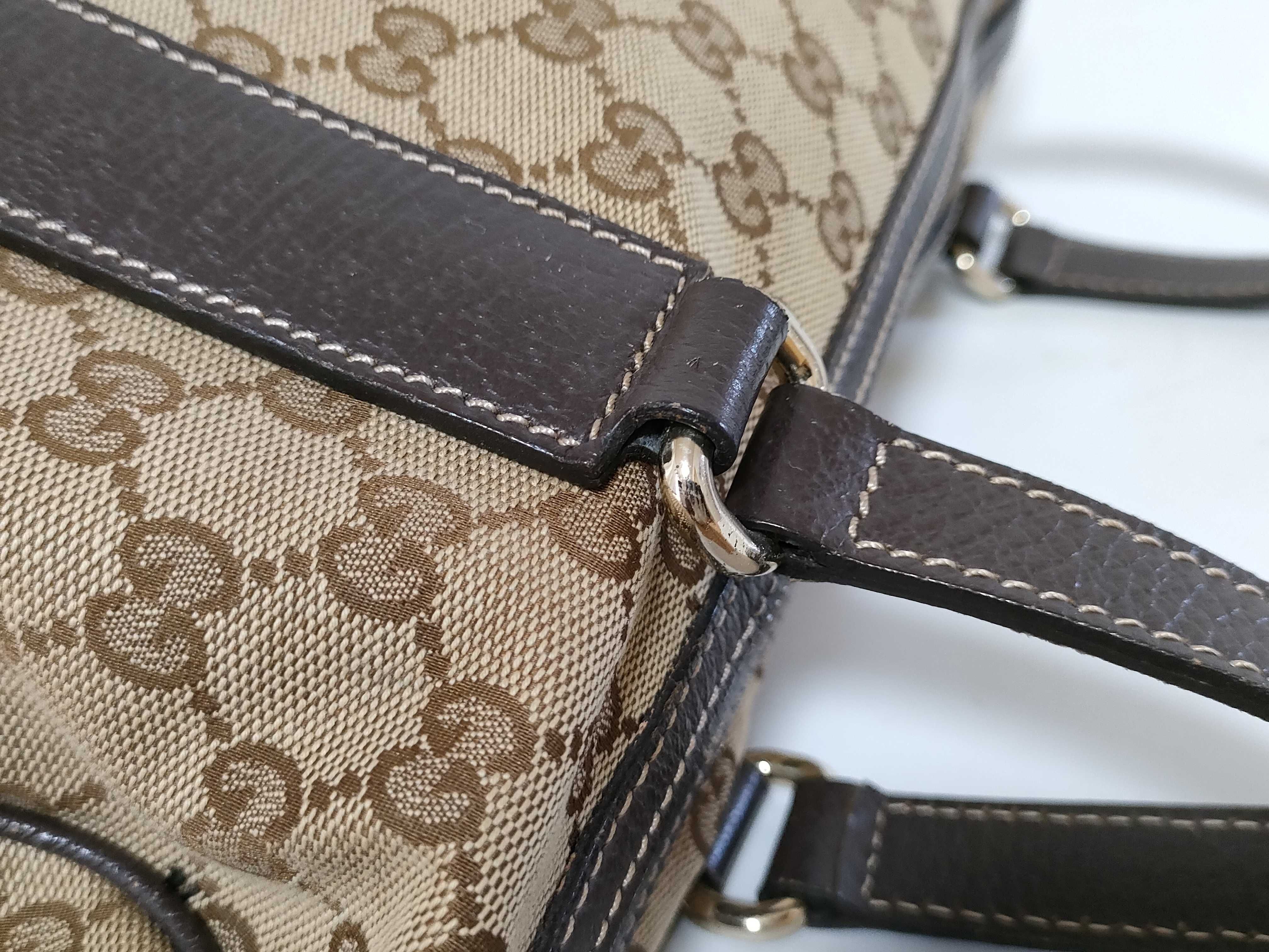 GG Canvas Mini Boston Bag — view 5