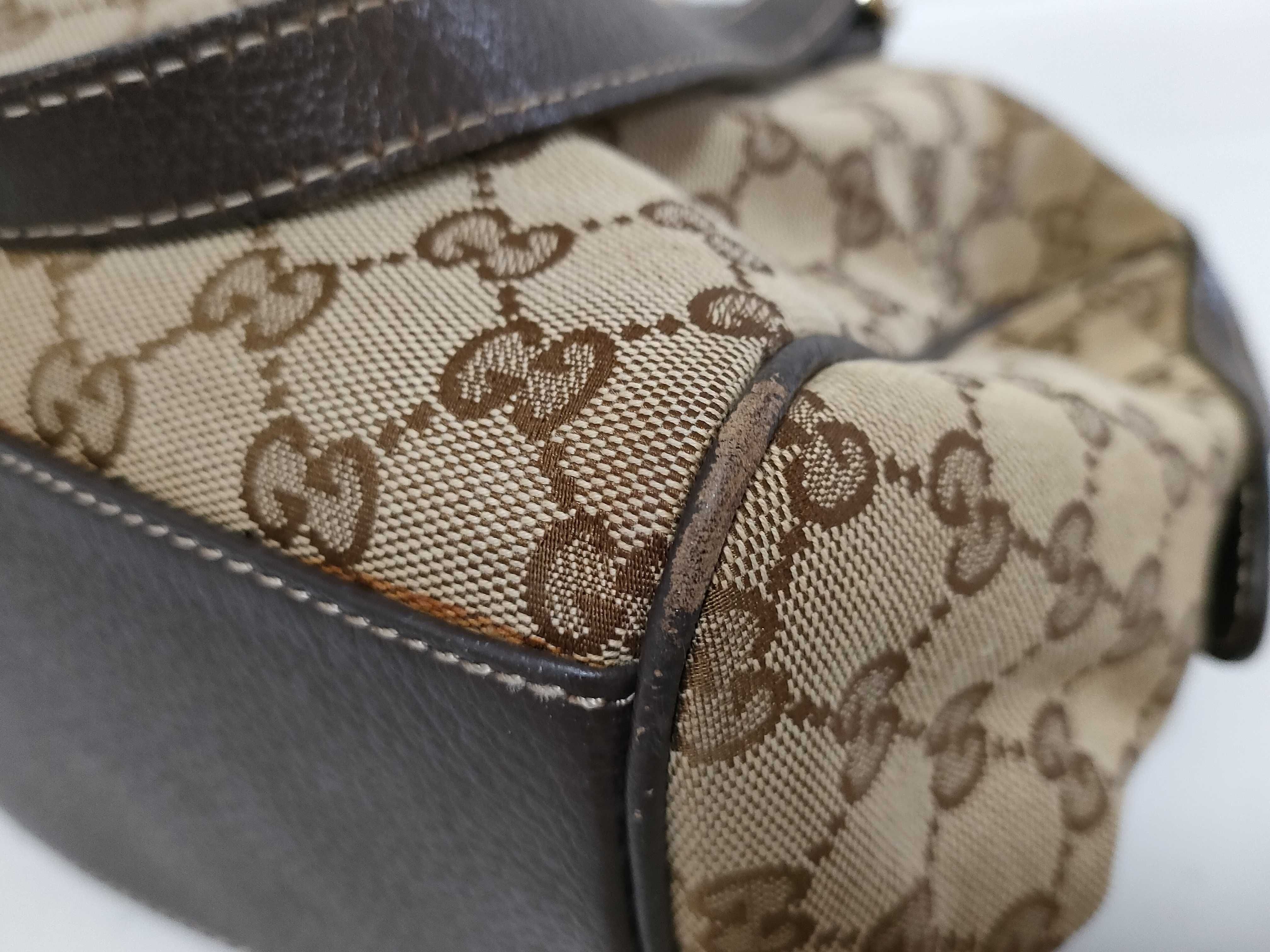 GG Canvas Mini Boston Bag — view 7