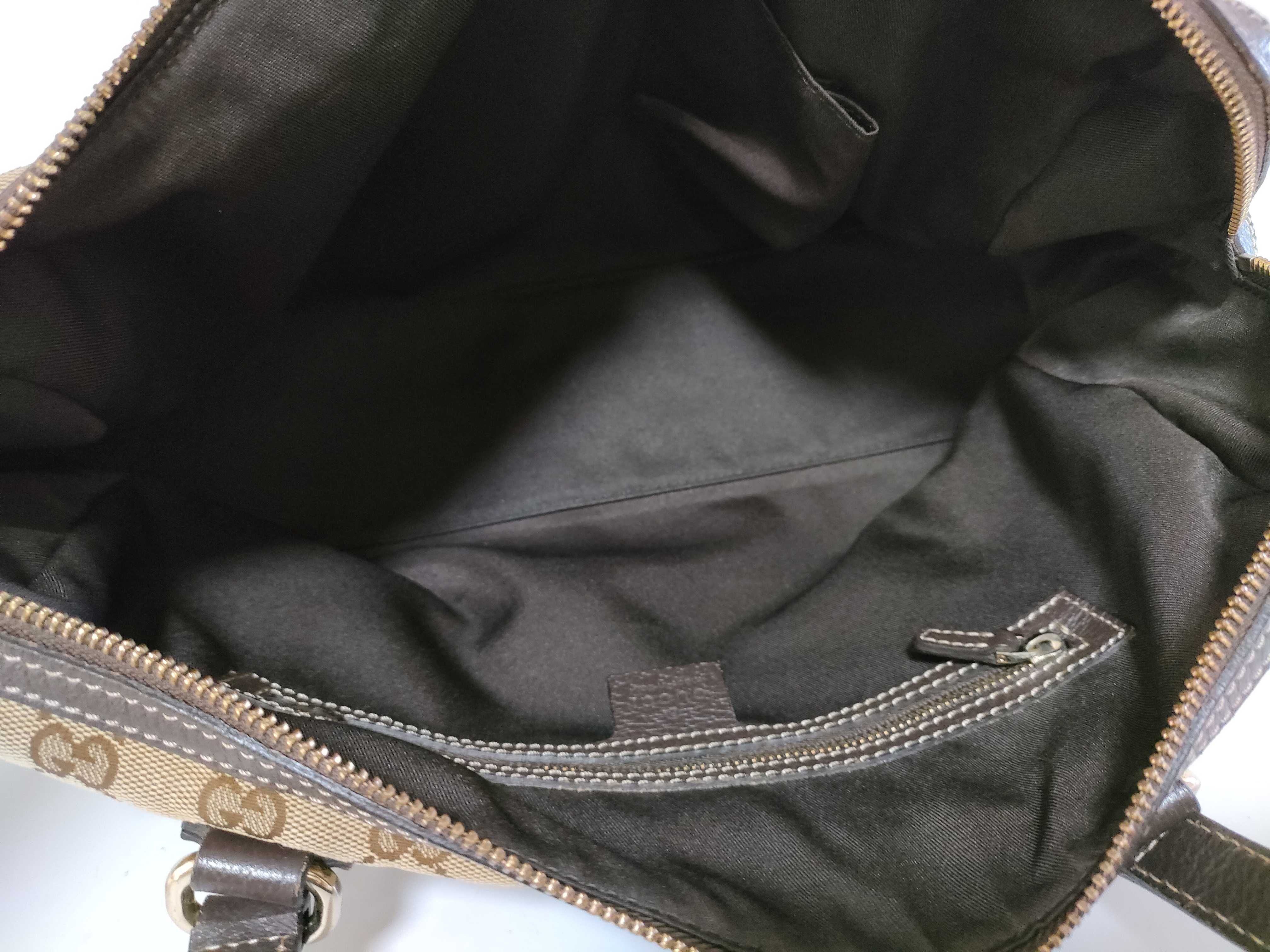 GG Canvas Mini Boston Bag — view 10