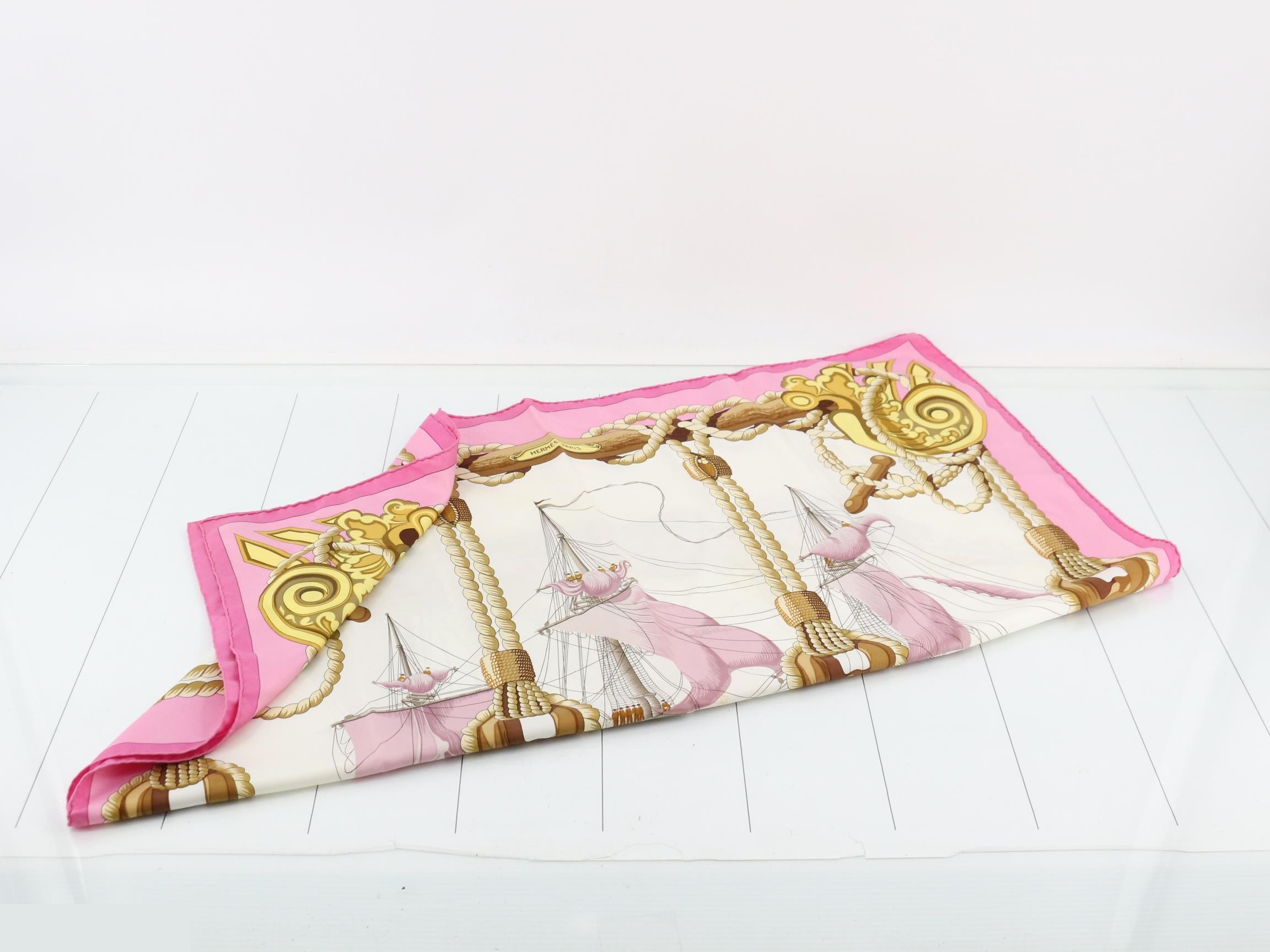 Kare90 Sailing Ship Silk Scarf — view 3