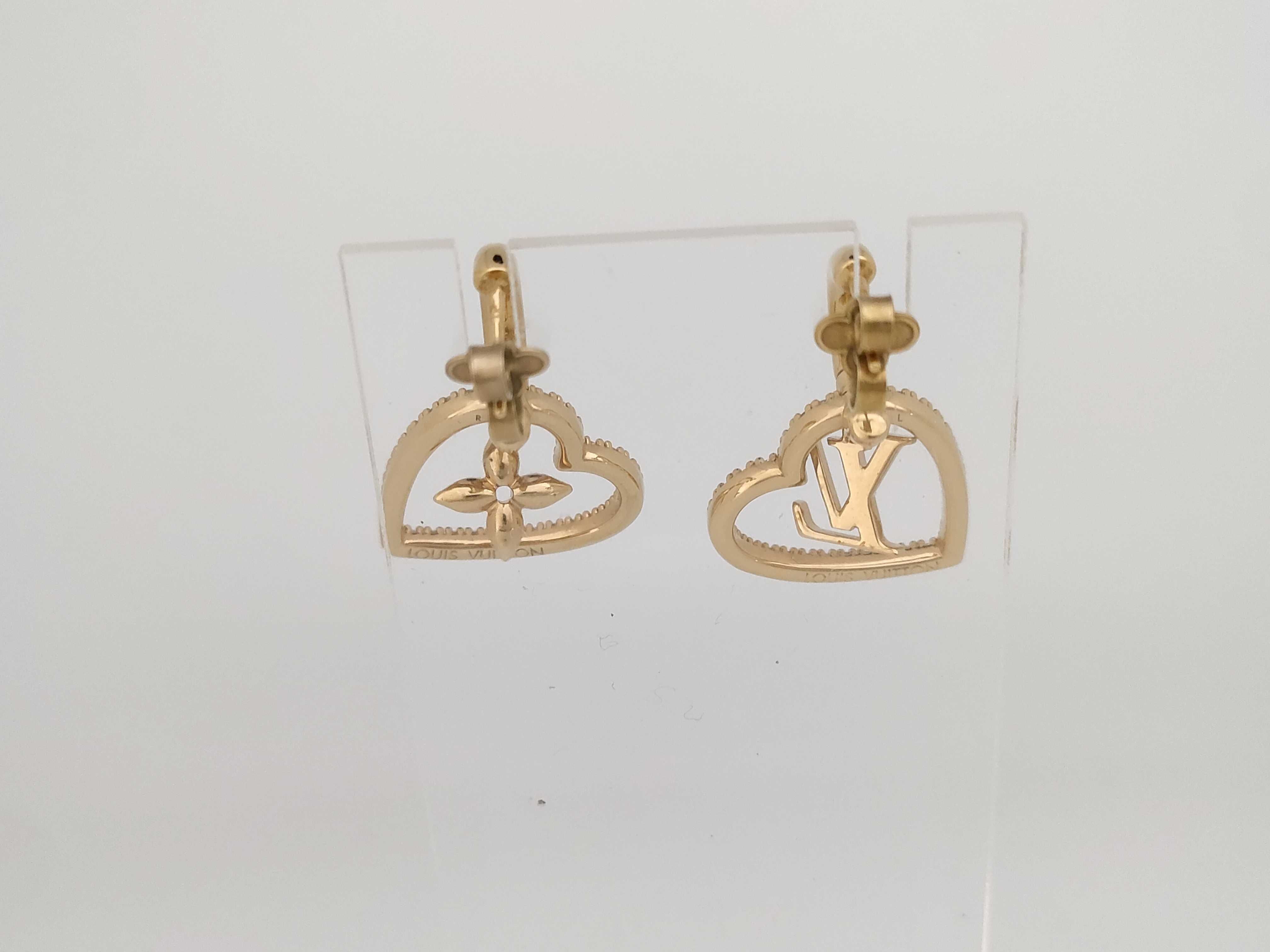 Earrings My LV Heart Gold M02308 Earrings — view 2