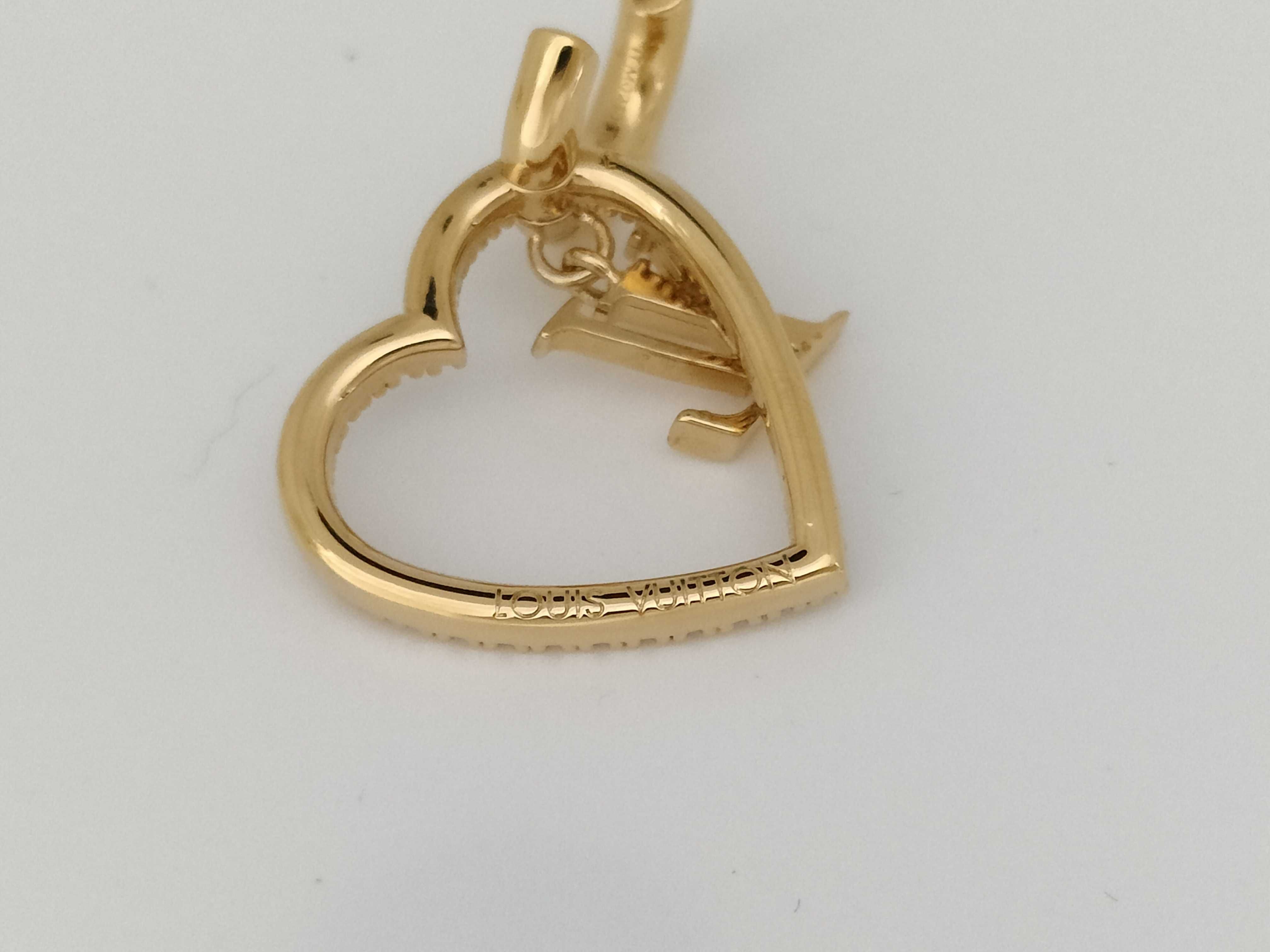 Earrings My LV Heart Gold M02308 Earrings — view 5