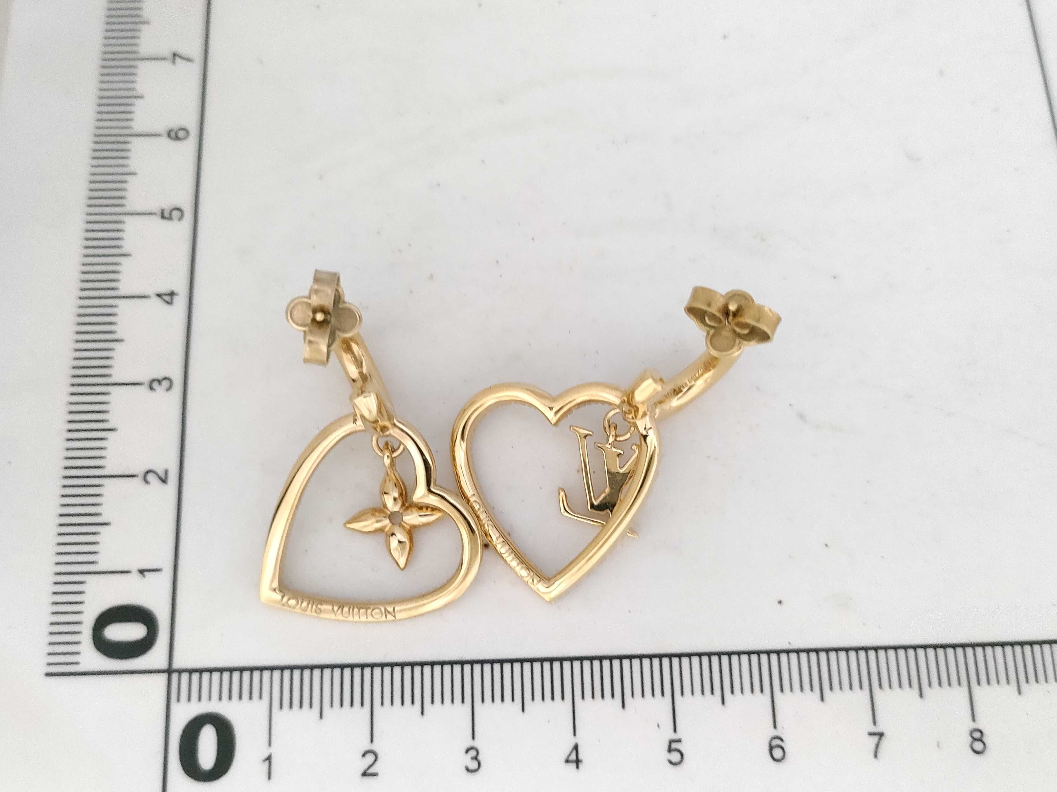 Earrings My LV Heart Gold M02308 Earrings — view 6